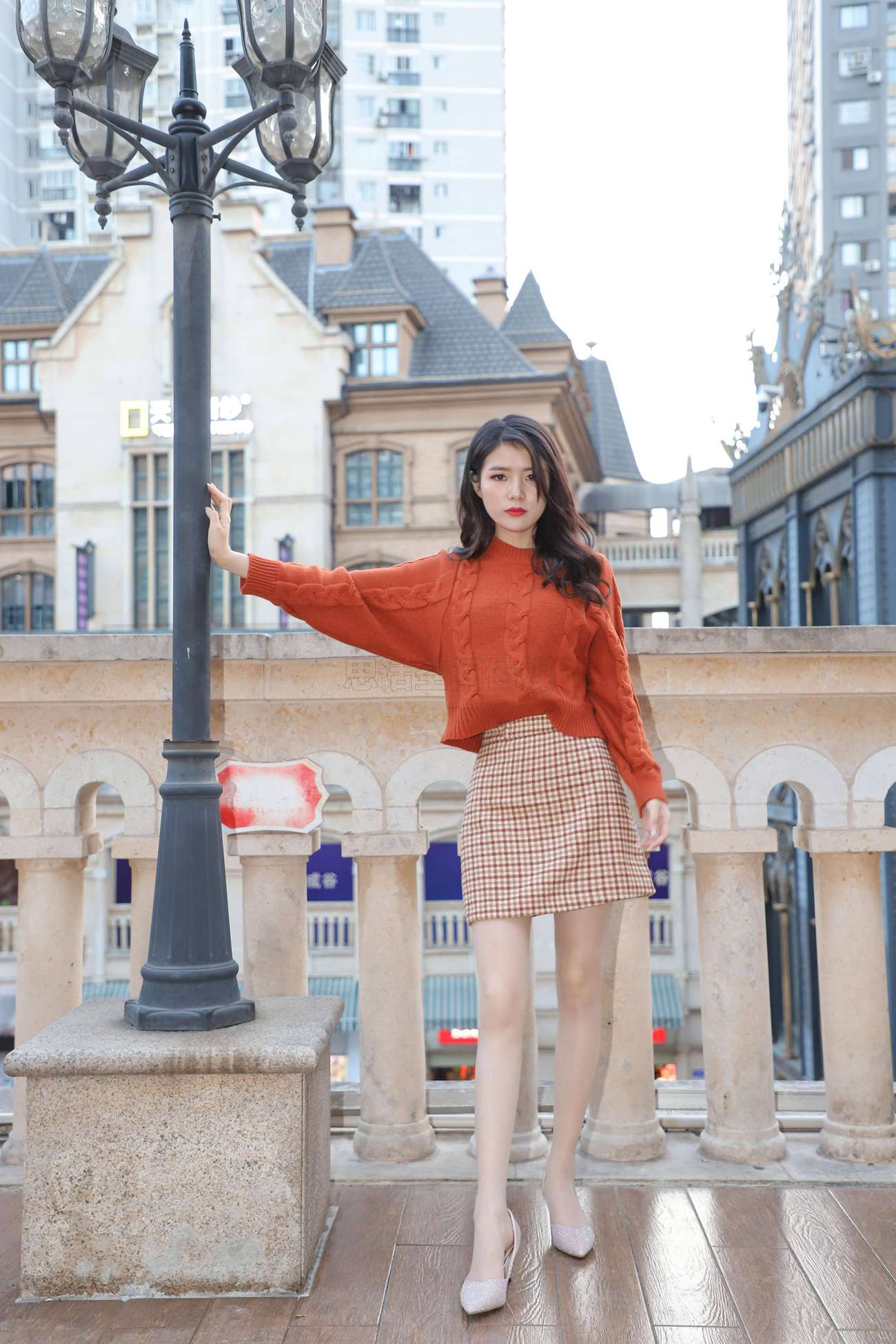 图片[11]-[SiHua思话]SJ056 筱蝶 街拍晚晚风[50P] – 速更版-美库