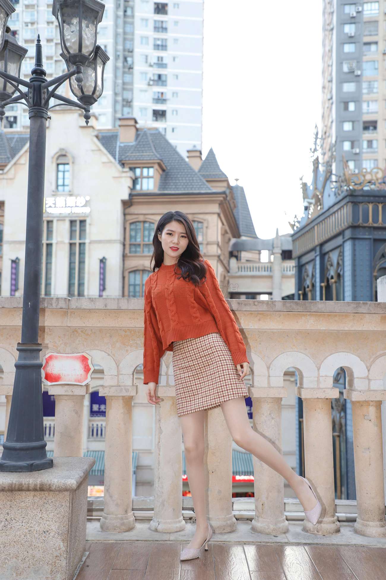 图片[18]-[SiHua思话]SJ056 筱蝶 街拍晚晚风[50P] – 速更版-美库