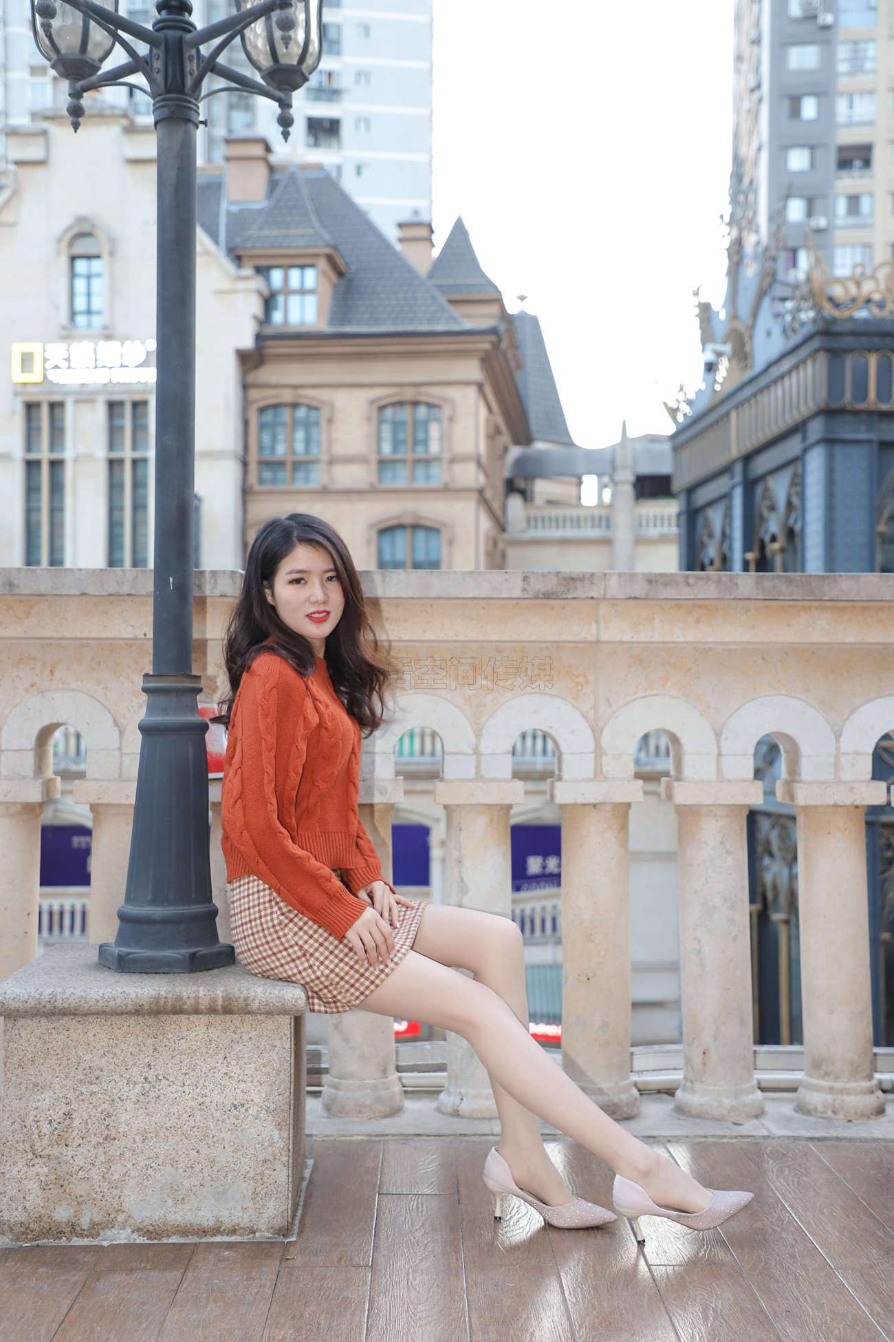 图片[20]-[SiHua思话]SJ056 筱蝶 街拍晚晚风[50P] – 速更版-美库