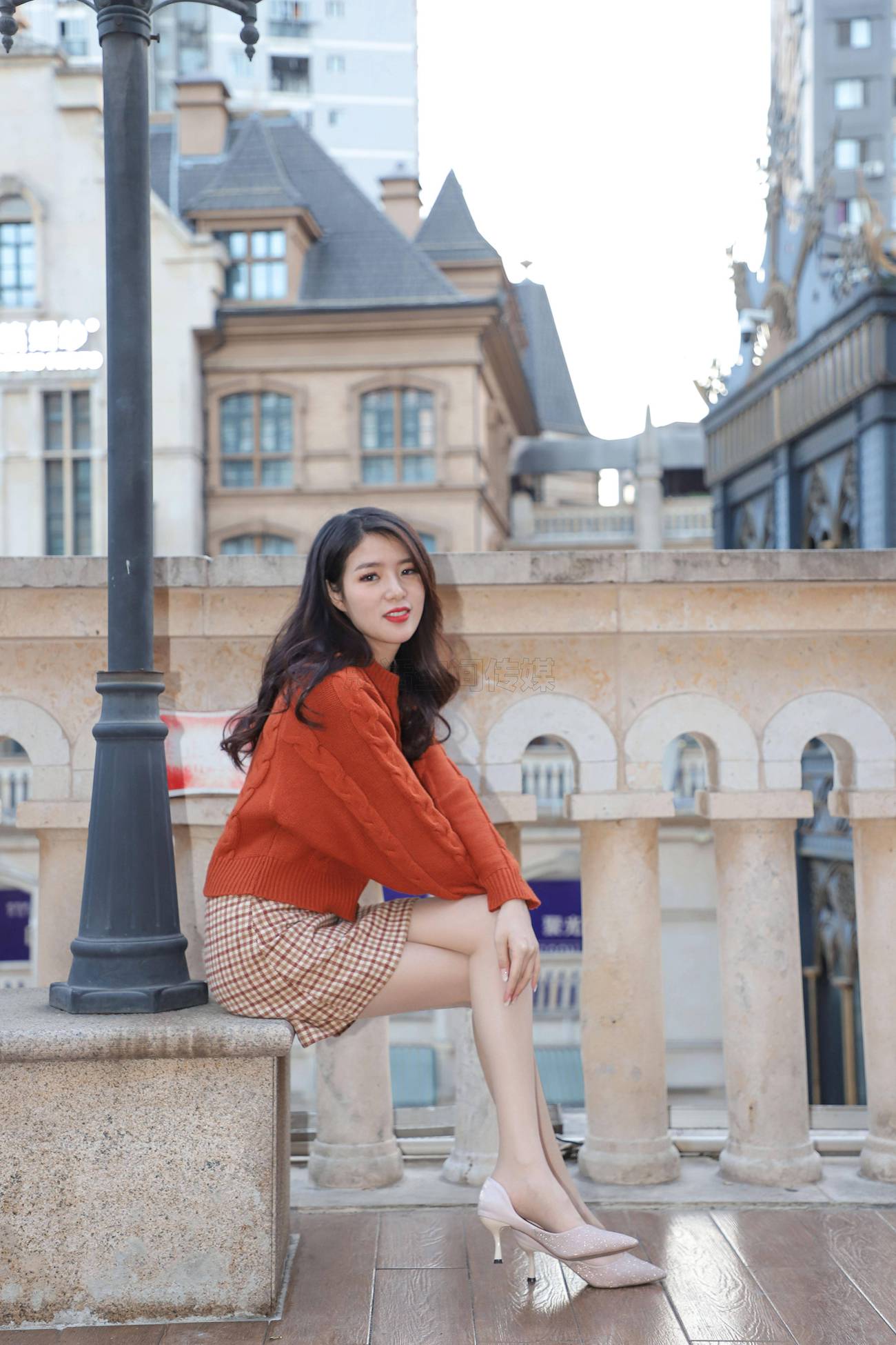 图片[21]-[SiHua思话]SJ056 筱蝶 街拍晚晚风[50P] – 速更版-美库