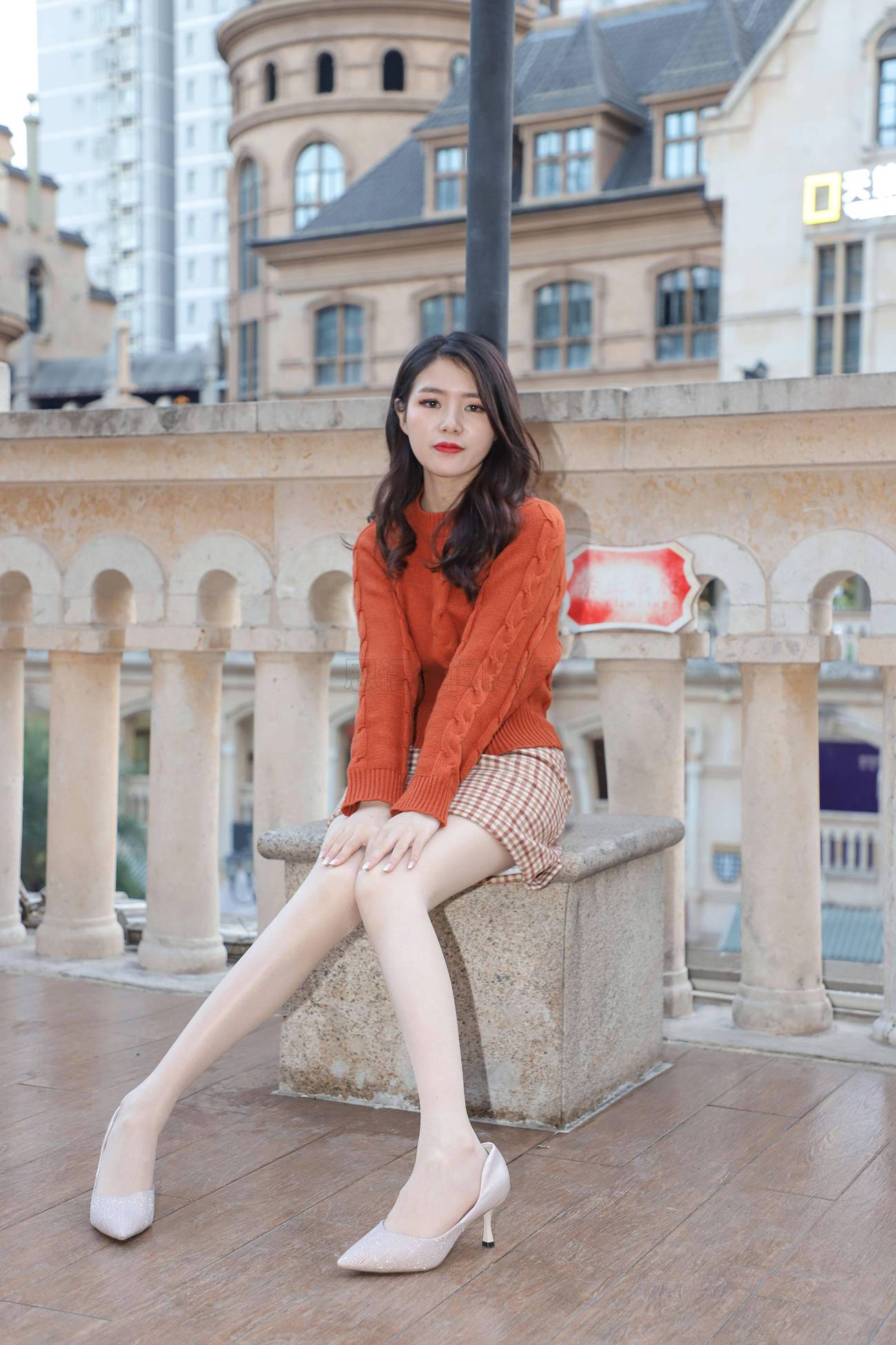 图片[22]-[SiHua思话]SJ056 筱蝶 街拍晚晚风[50P] – 速更版-美库