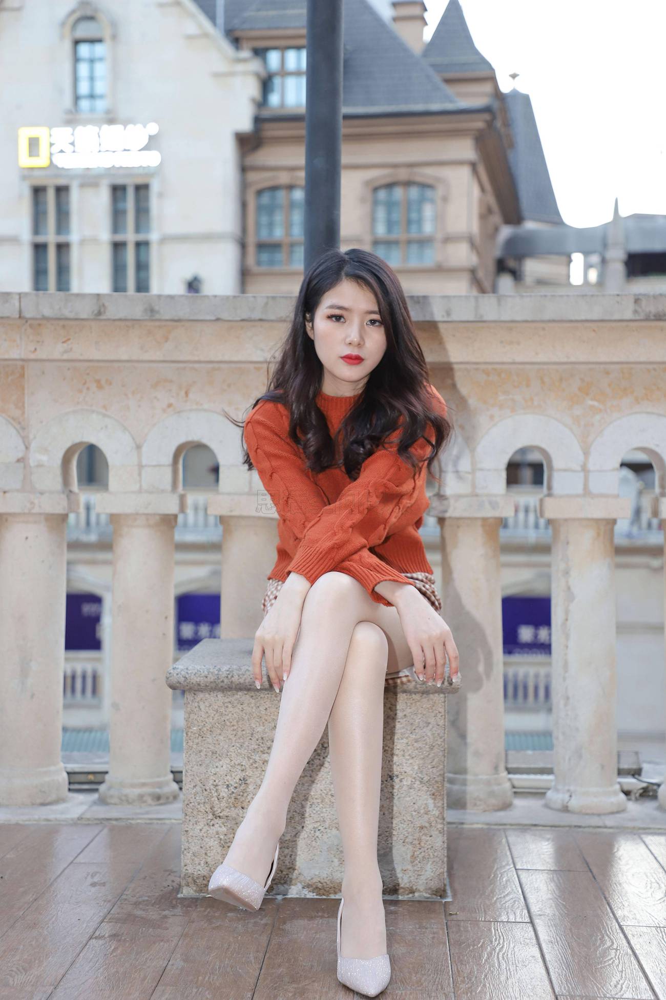 图片[24]-[SiHua思话]SJ056 筱蝶 街拍晚晚风[50P] – 速更版-美库