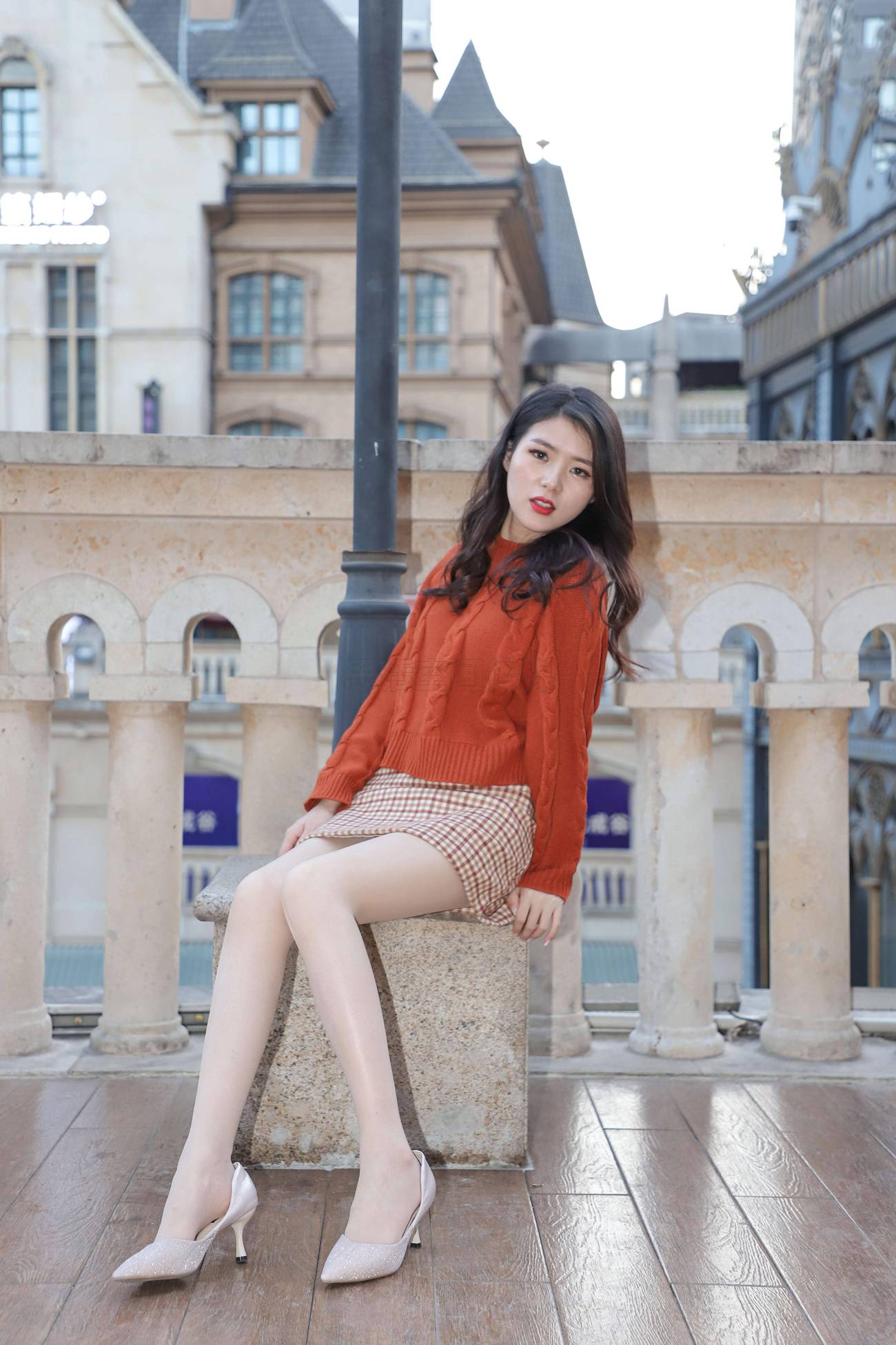 图片[25]-[SiHua思话]SJ056 筱蝶 街拍晚晚风[50P] – 速更版-美库