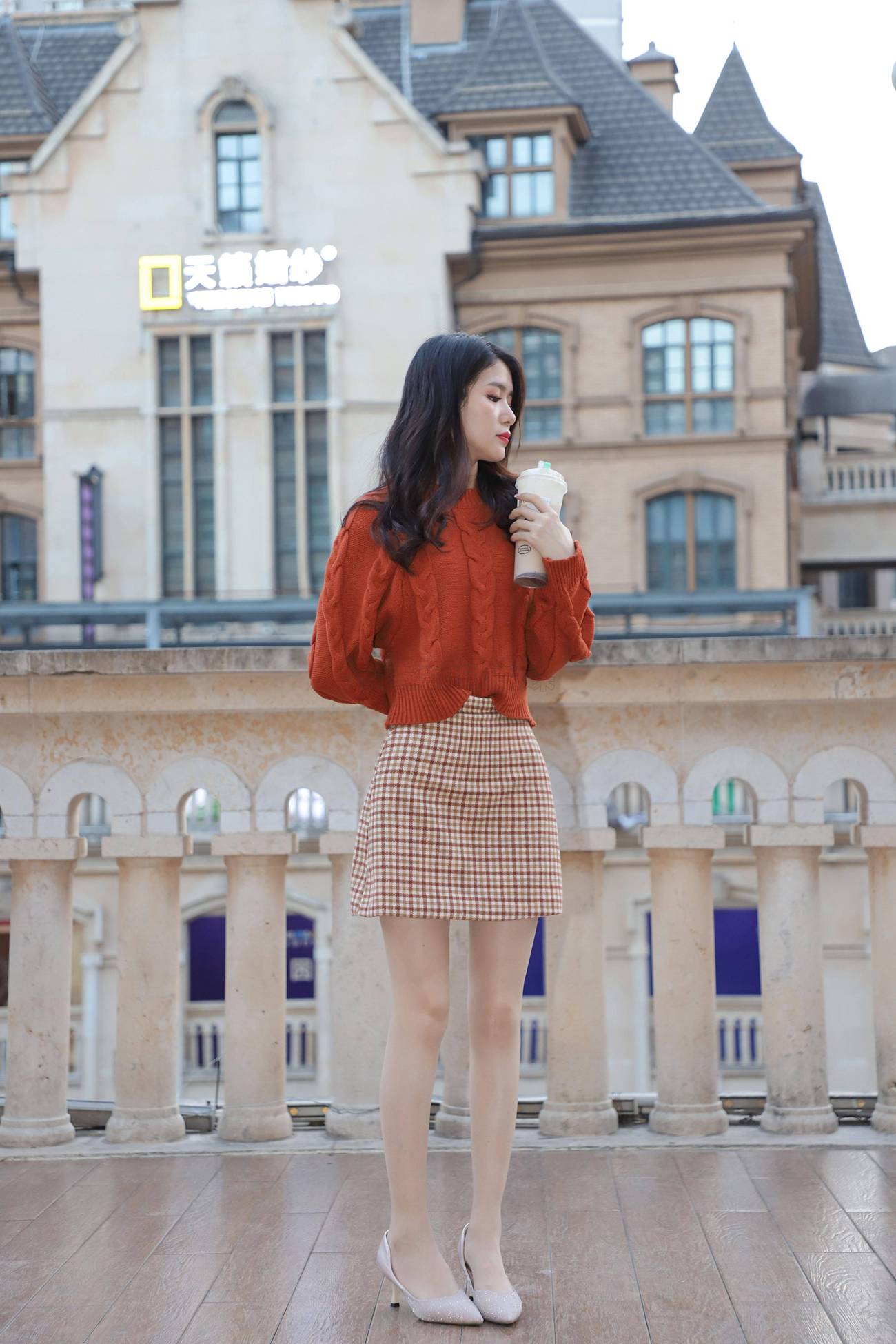 图片[28]-[SiHua思话]SJ056 筱蝶 街拍晚晚风[50P] – 速更版-美库