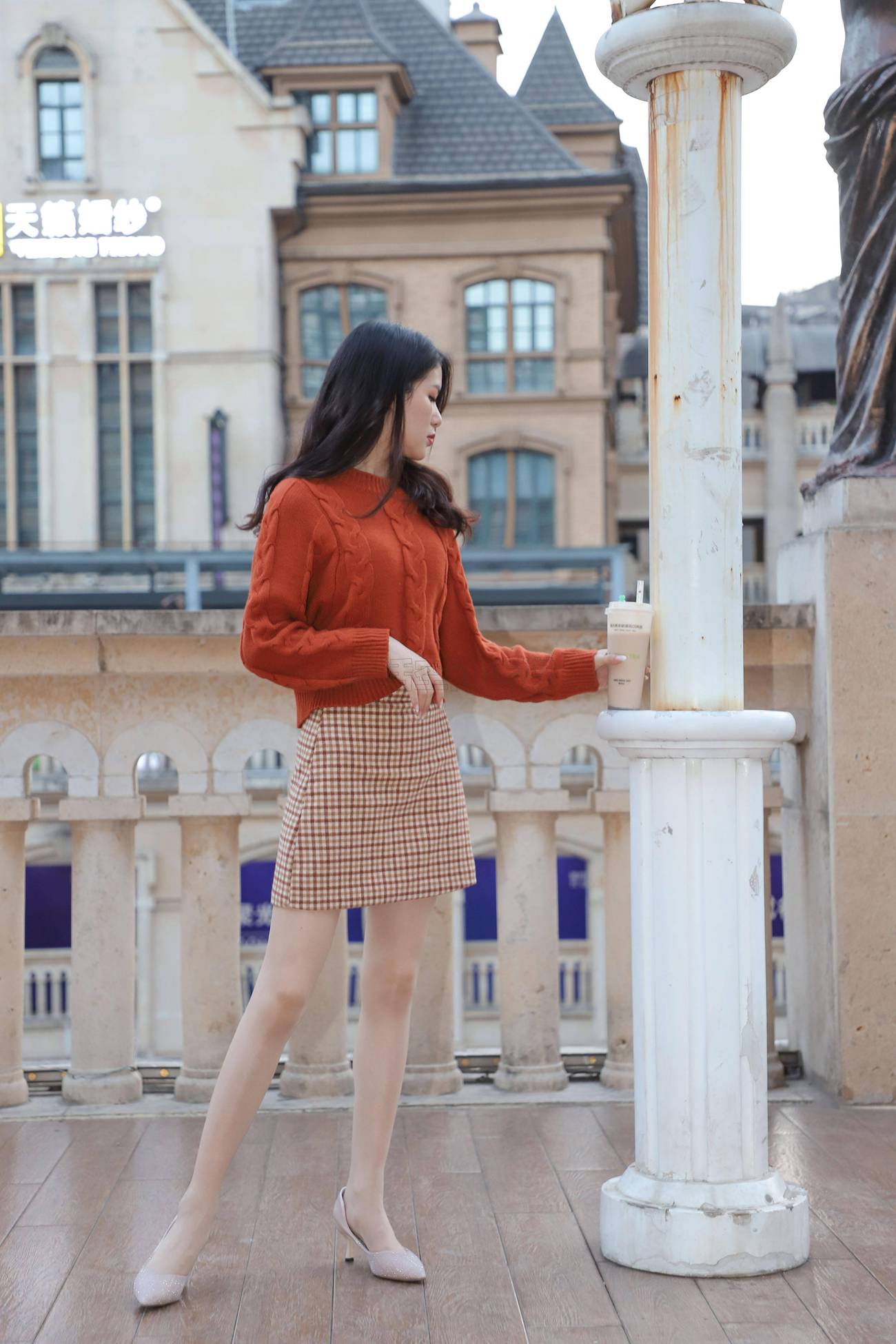 图片[30]-[SiHua思话]SJ056 筱蝶 街拍晚晚风[50P] – 速更版-美库