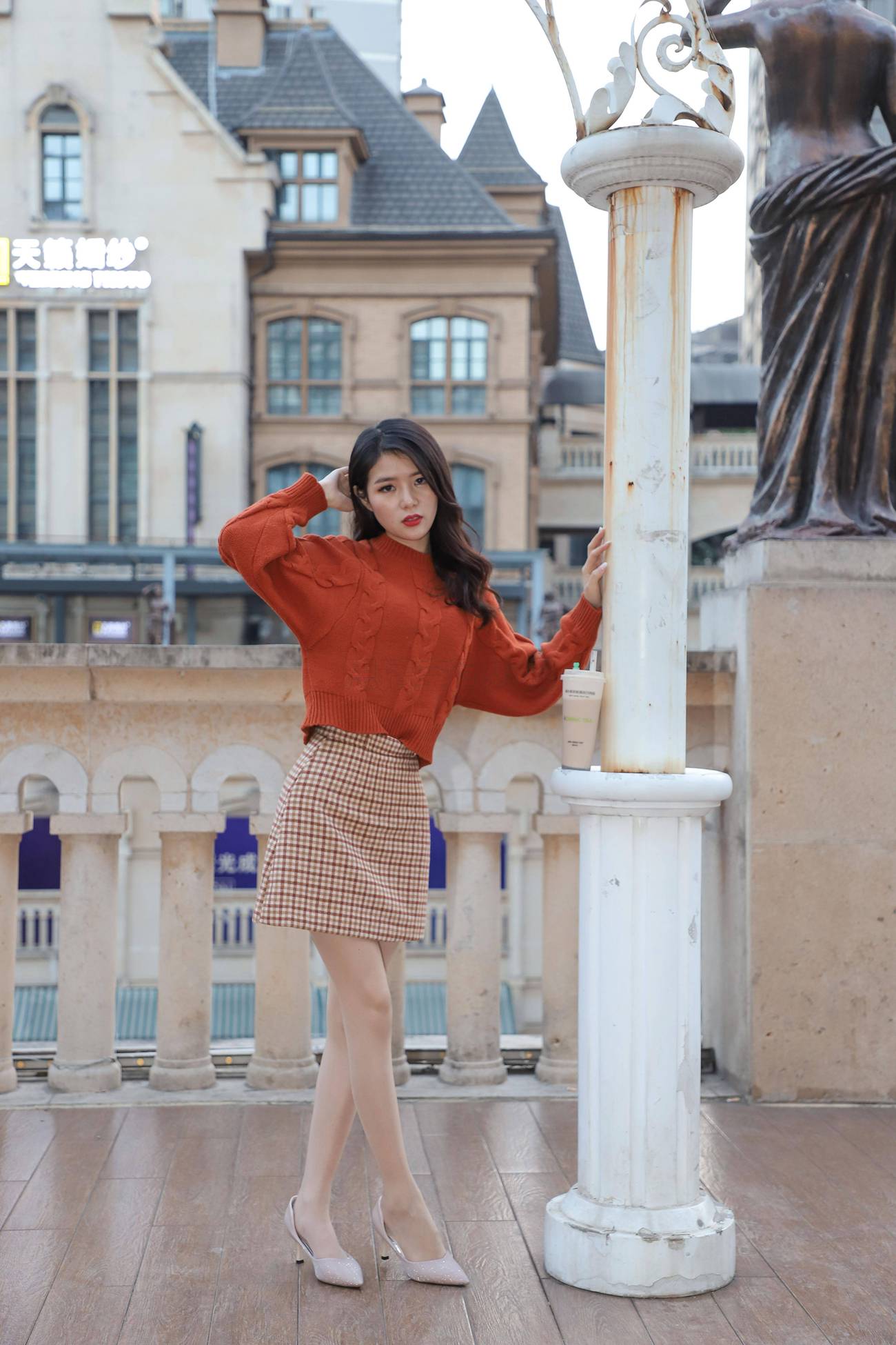 图片[31]-[SiHua思话]SJ056 筱蝶 街拍晚晚风[50P] – 速更版-美库