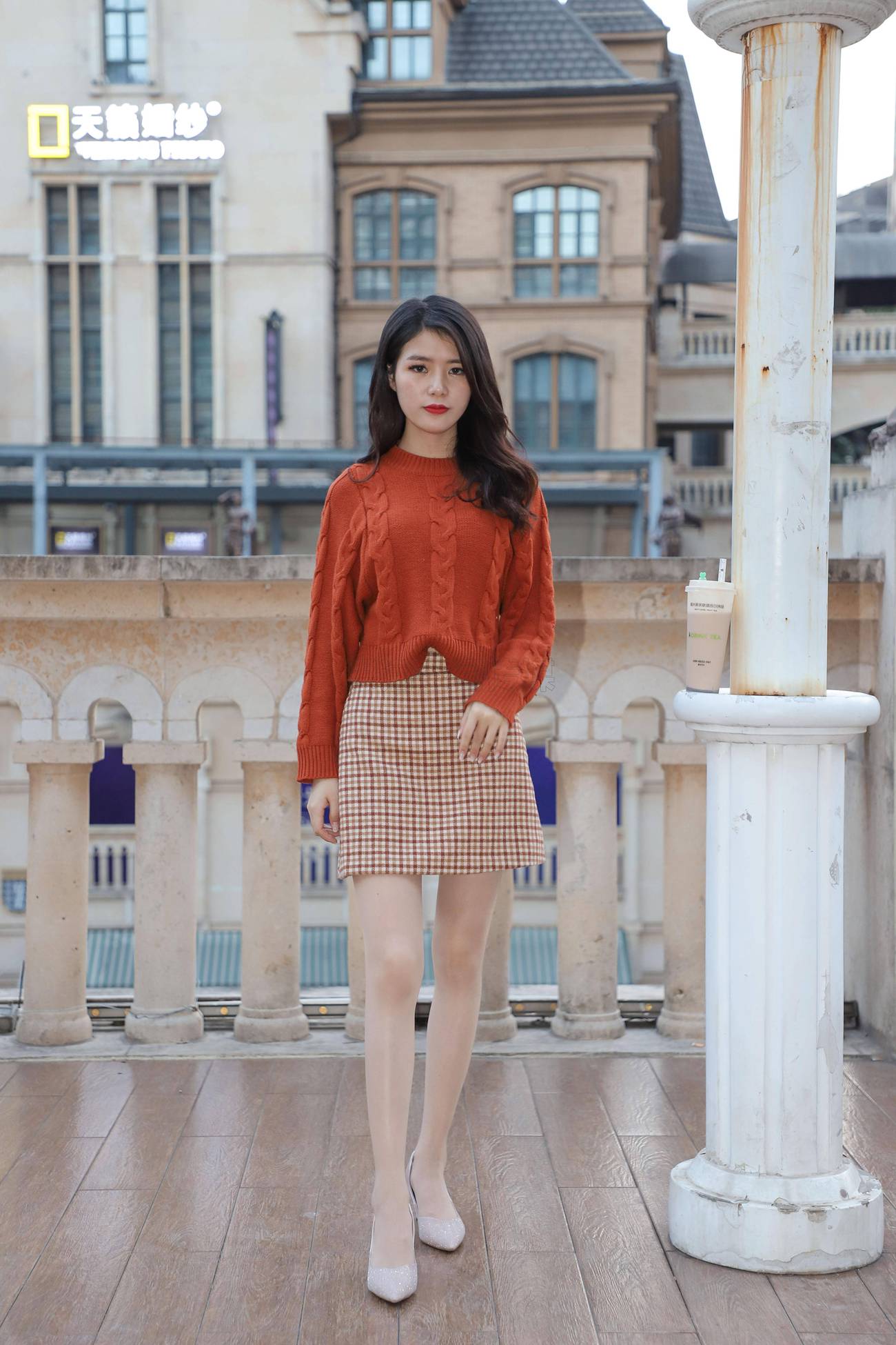 图片[32]-[SiHua思话]SJ056 筱蝶 街拍晚晚风[50P] – 速更版-美库