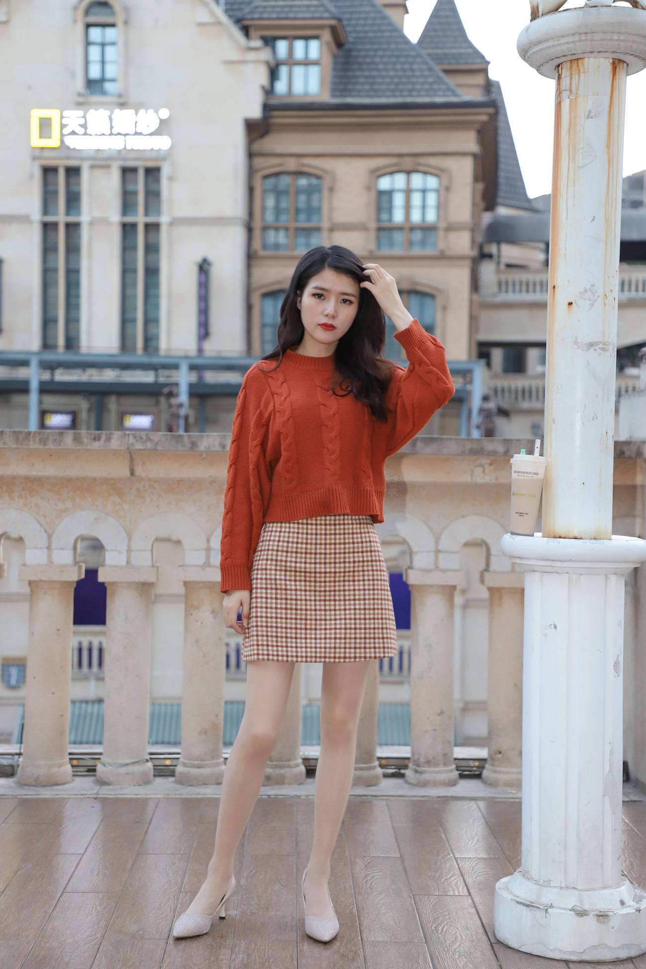 图片[33]-[SiHua思话]SJ056 筱蝶 街拍晚晚风[50P] – 速更版-美库