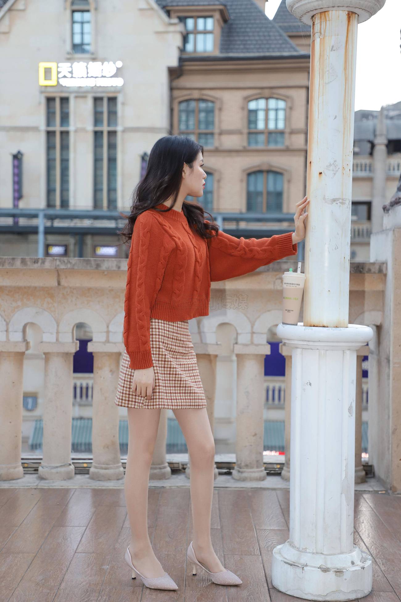 图片[34]-[SiHua思话]SJ056 筱蝶 街拍晚晚风[50P] – 速更版-美库