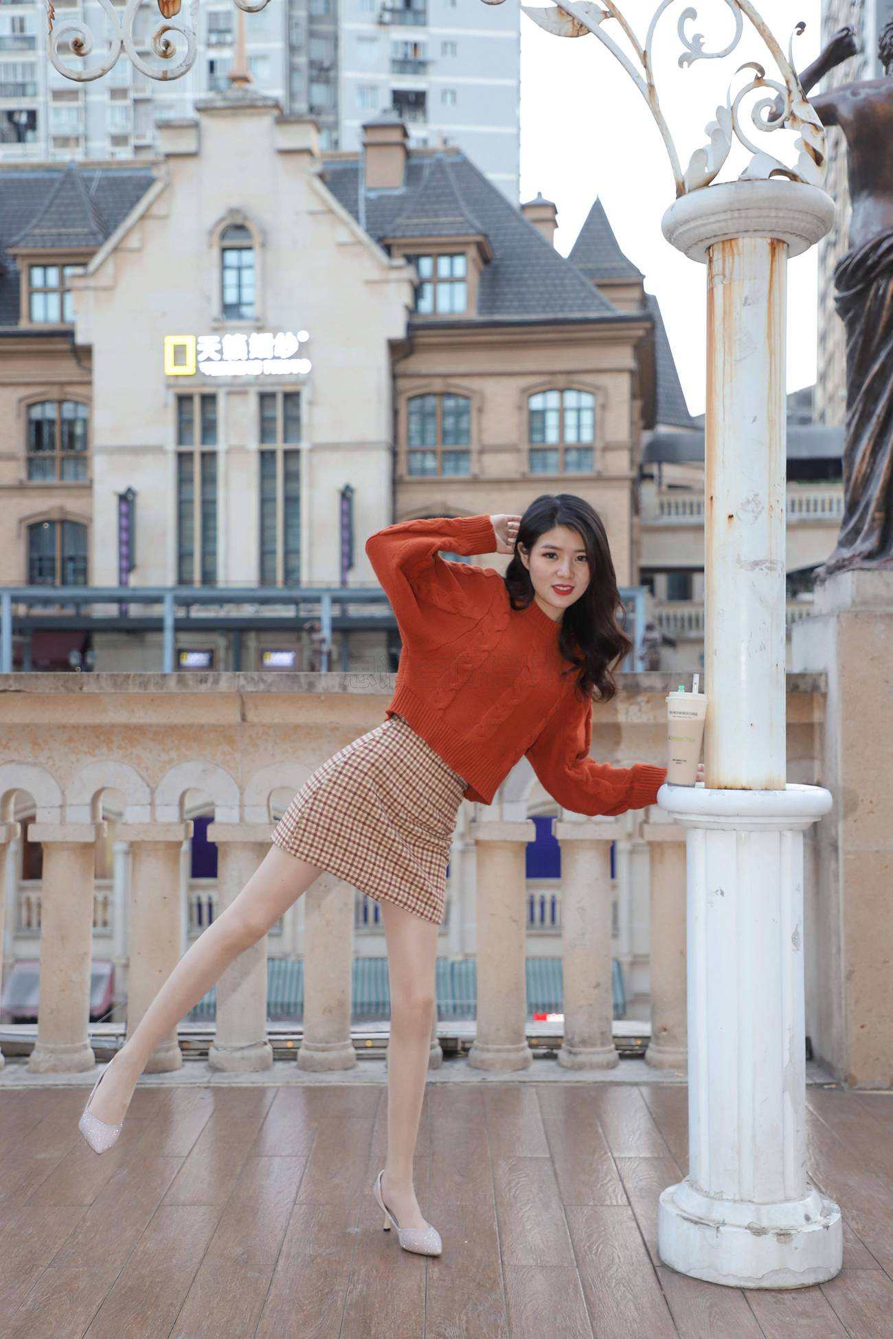 图片[35]-[SiHua思话]SJ056 筱蝶 街拍晚晚风[50P] – 速更版-美库