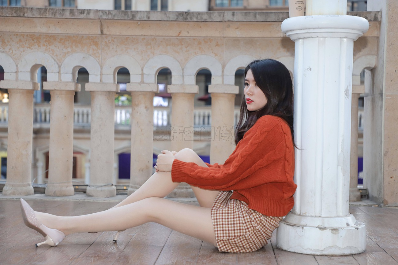 图片[39]-[SiHua思话]SJ056 筱蝶 街拍晚晚风[50P] – 速更版-美库