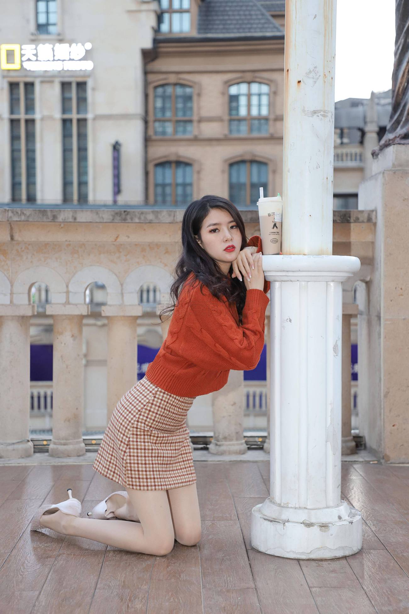 图片[38]-[SiHua思话]SJ056 筱蝶 街拍晚晚风[50P] – 速更版-美库