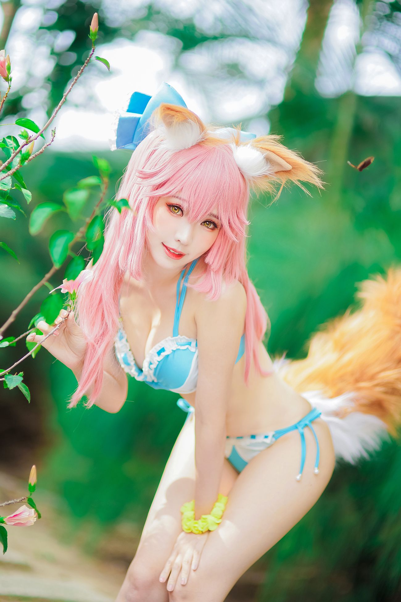 图片[37]-Ely_eee(ElyEE子) – 玉藻前泳池[39P] – 速更版-美库