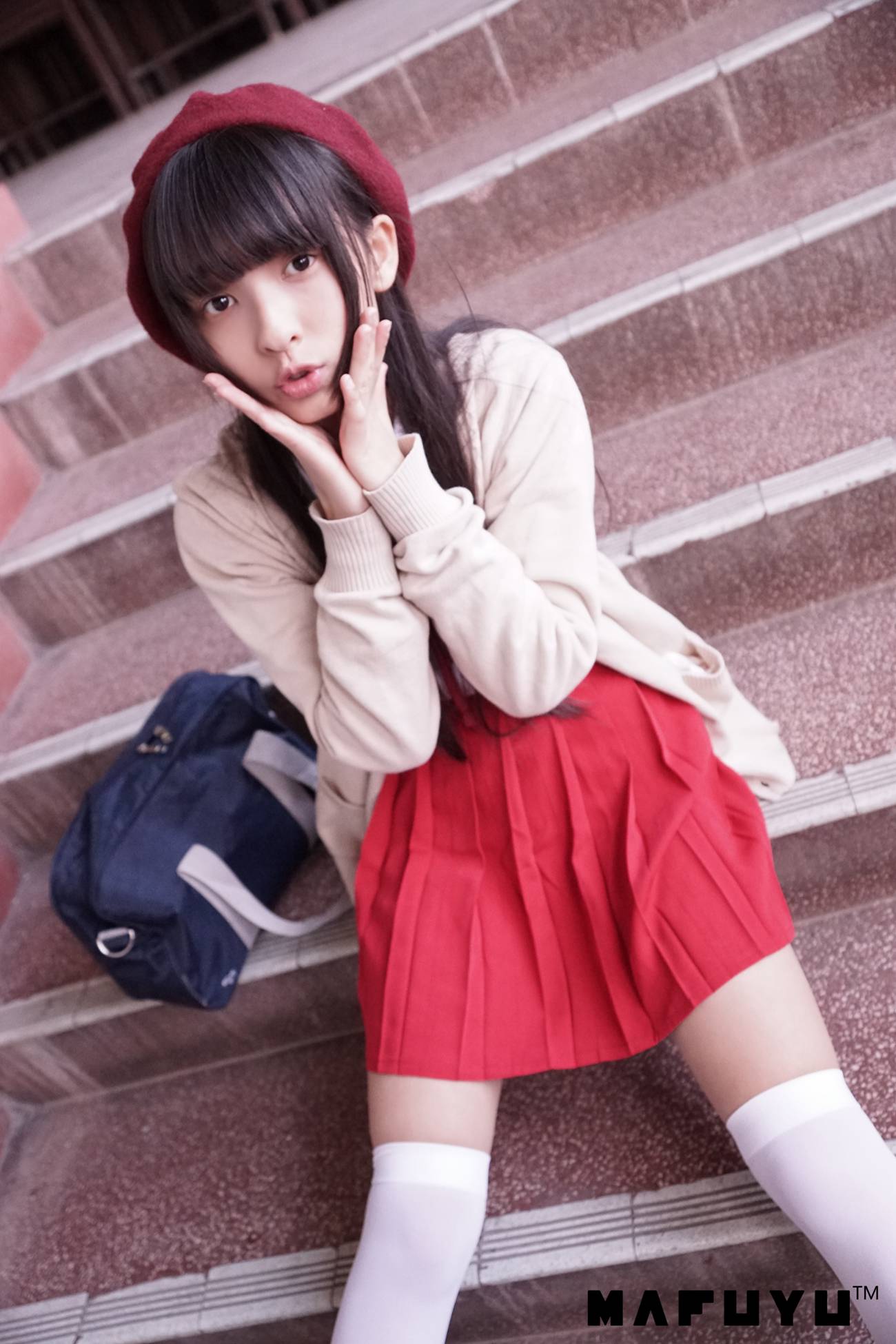 图片[32]-神楽板真冬  – JK白过膝系列套图[112P] – 速更版-美库