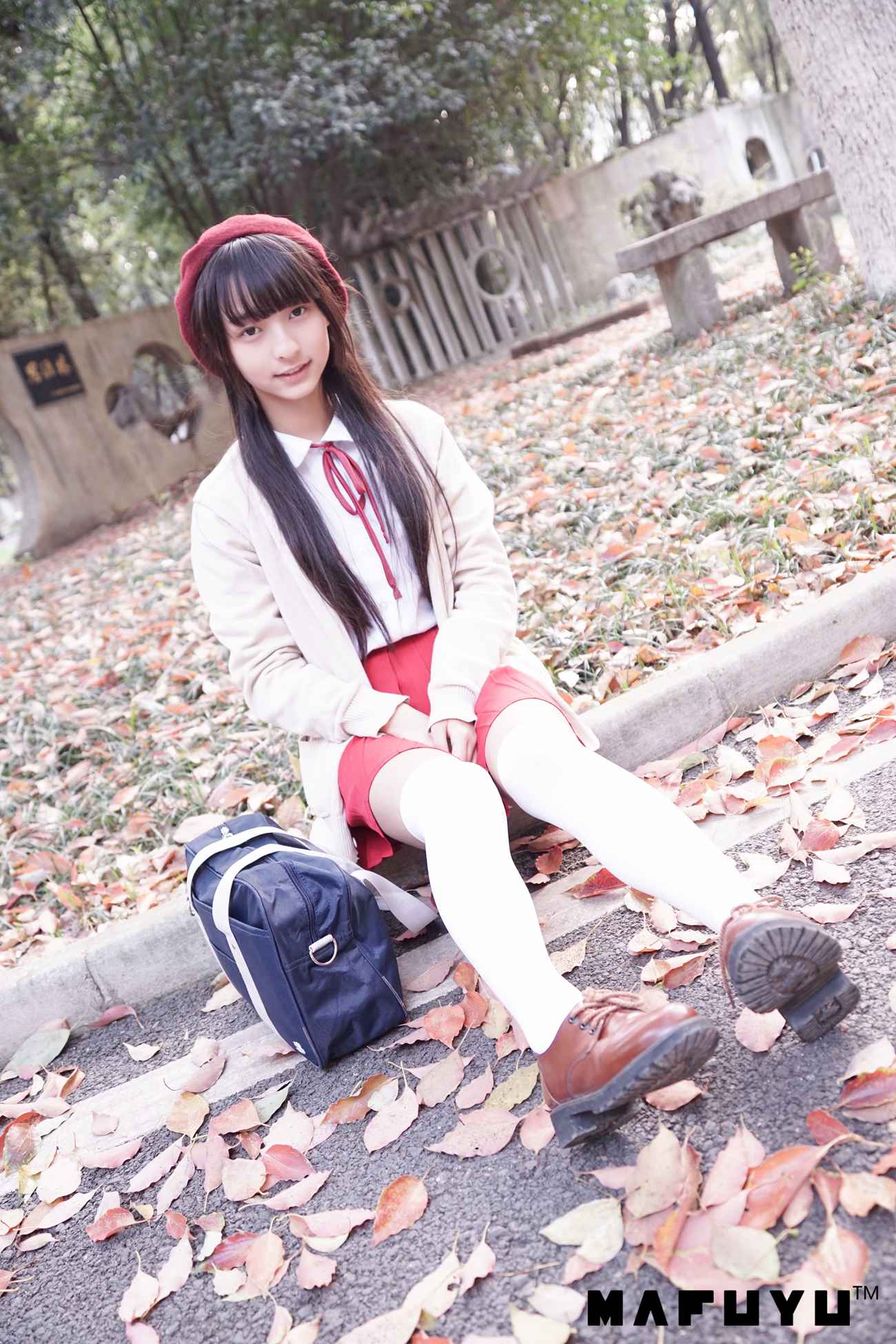 图片[57]-神楽板真冬  – JK白过膝系列套图[112P] – 速更版-美库