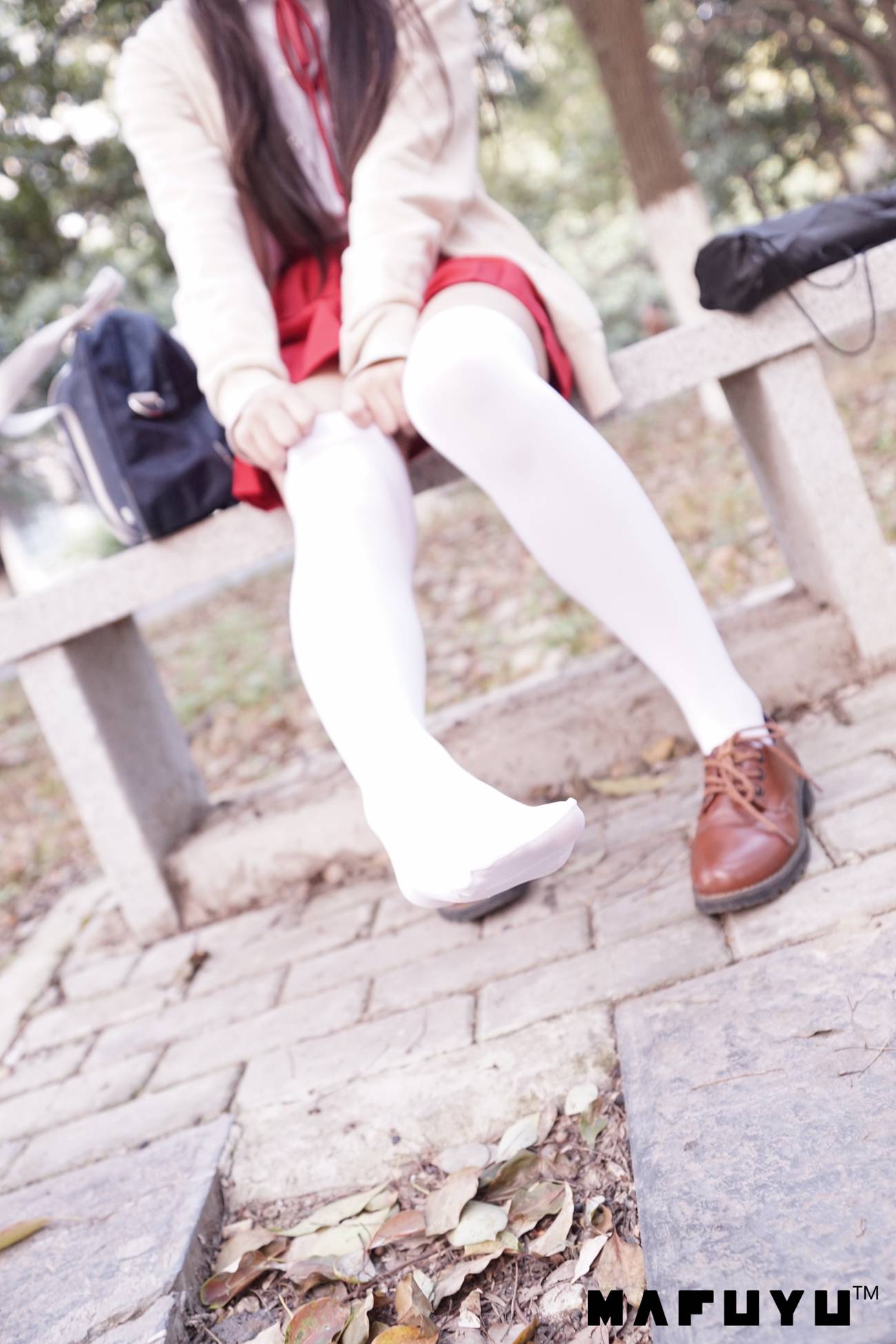 图片[67]-神楽板真冬  – JK白过膝系列套图[112P] – 速更版-美库