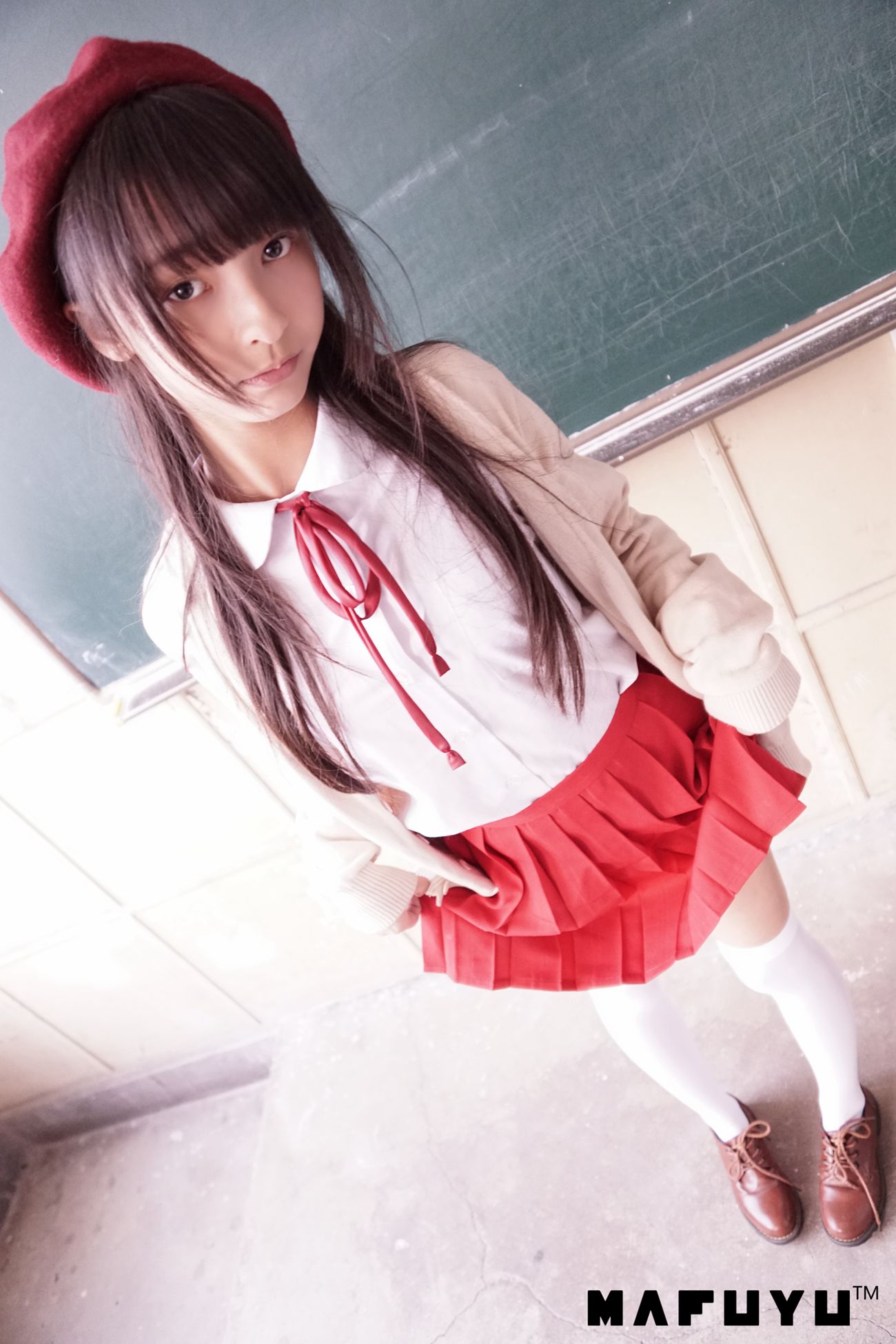 图片[102]-神楽板真冬  – JK白过膝系列套图[112P] – 速更版-美库