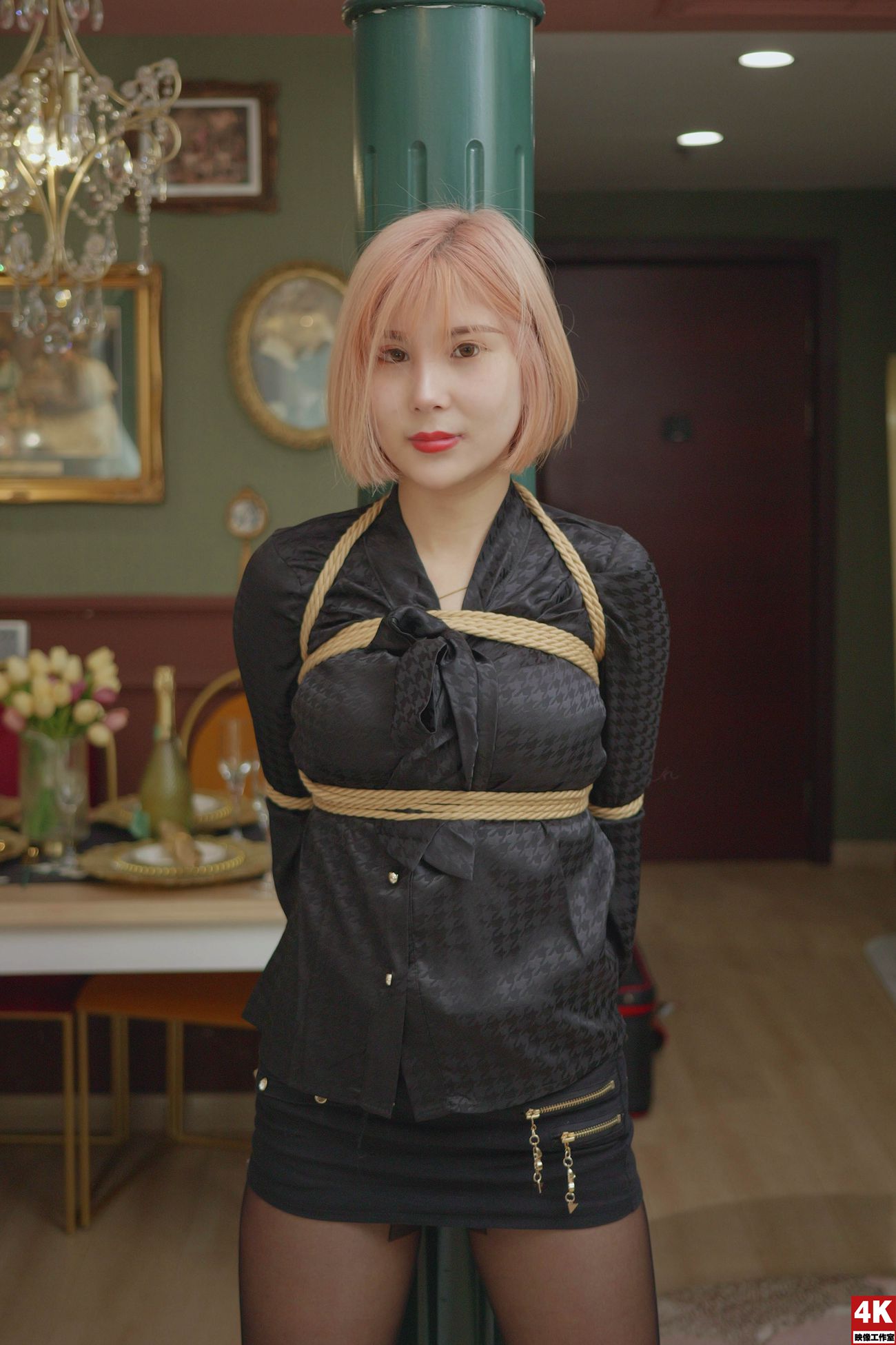 图片[34]-[Ligui丽柜]2022.05.06 卧室里的执勤官（下）小發[85+1P] – 速更版-美库