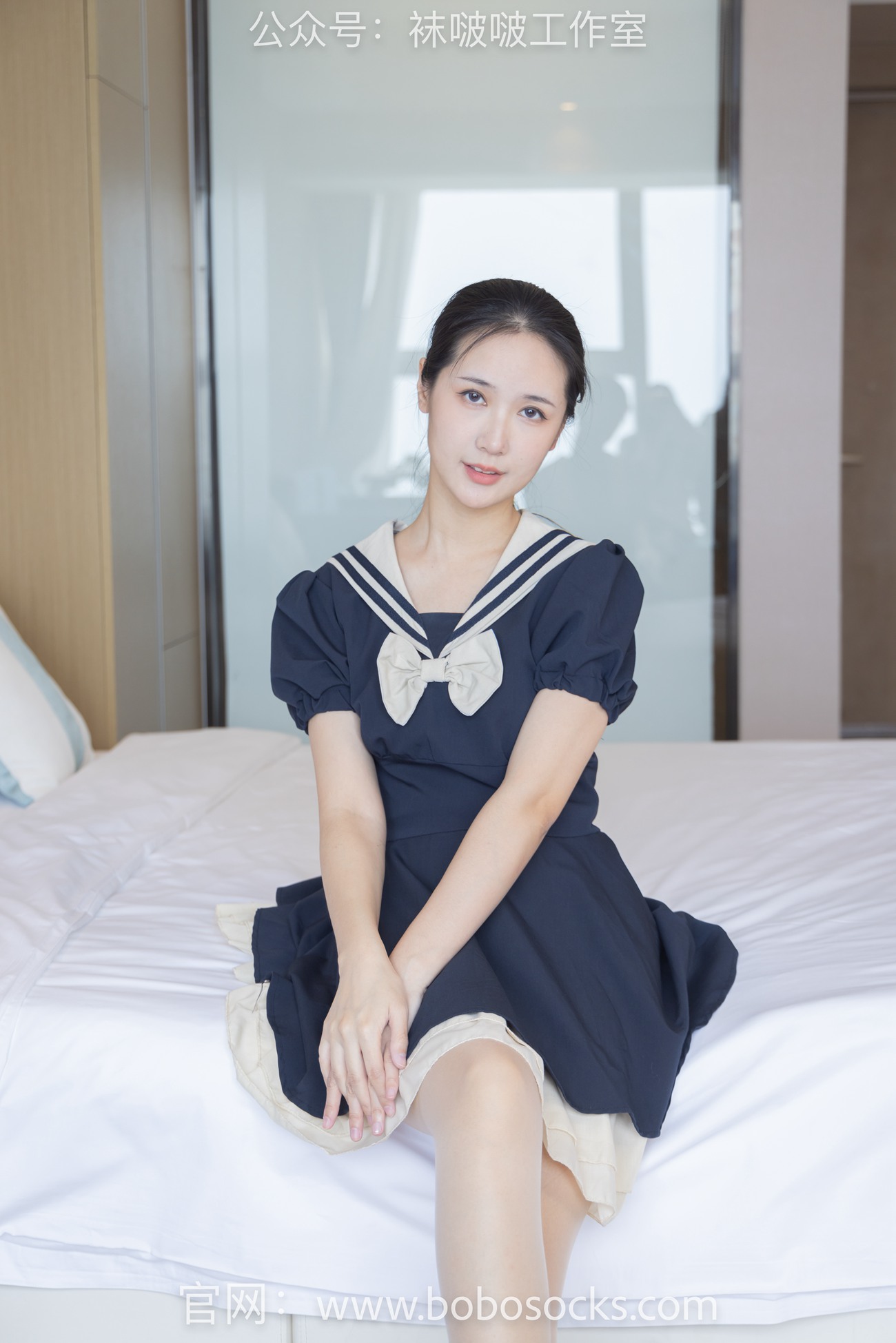 图片[28]-[BoBoSocks袜啵啵]NO.107 小安-平底鞋、白棉袜、肉丝[140P] – 速更版-美库