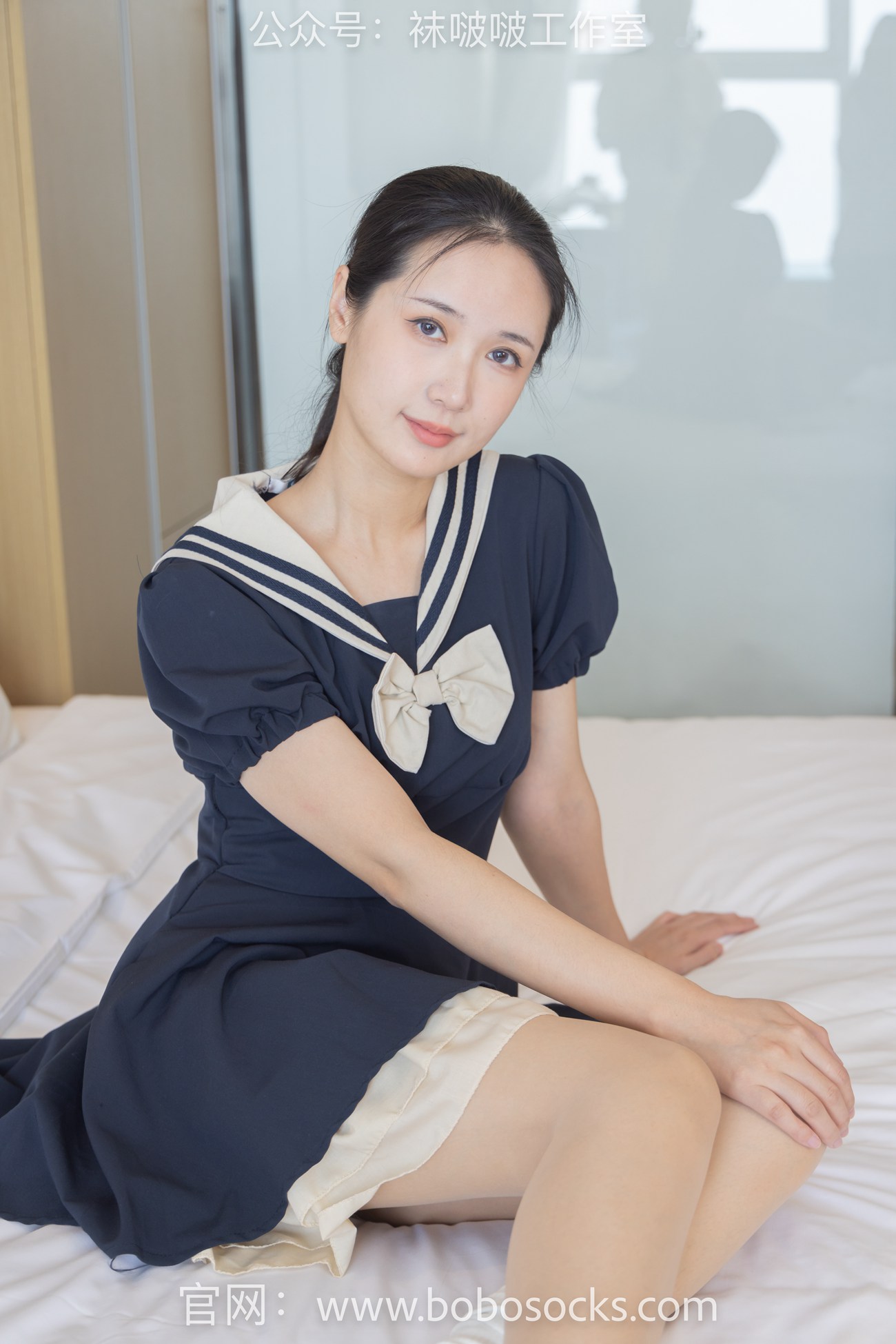 图片[45]-[BoBoSocks袜啵啵]NO.107 小安-平底鞋、白棉袜、肉丝[140P] – 速更版-美库