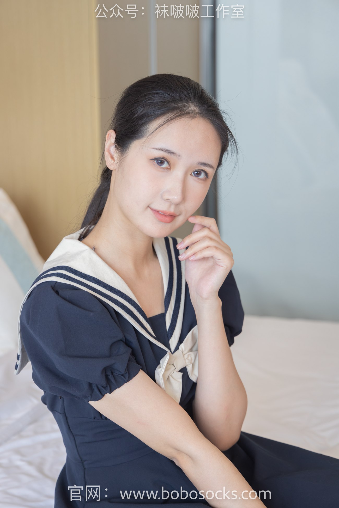 图片[48]-[BoBoSocks袜啵啵]NO.107 小安-平底鞋、白棉袜、肉丝[140P] – 速更版-美库