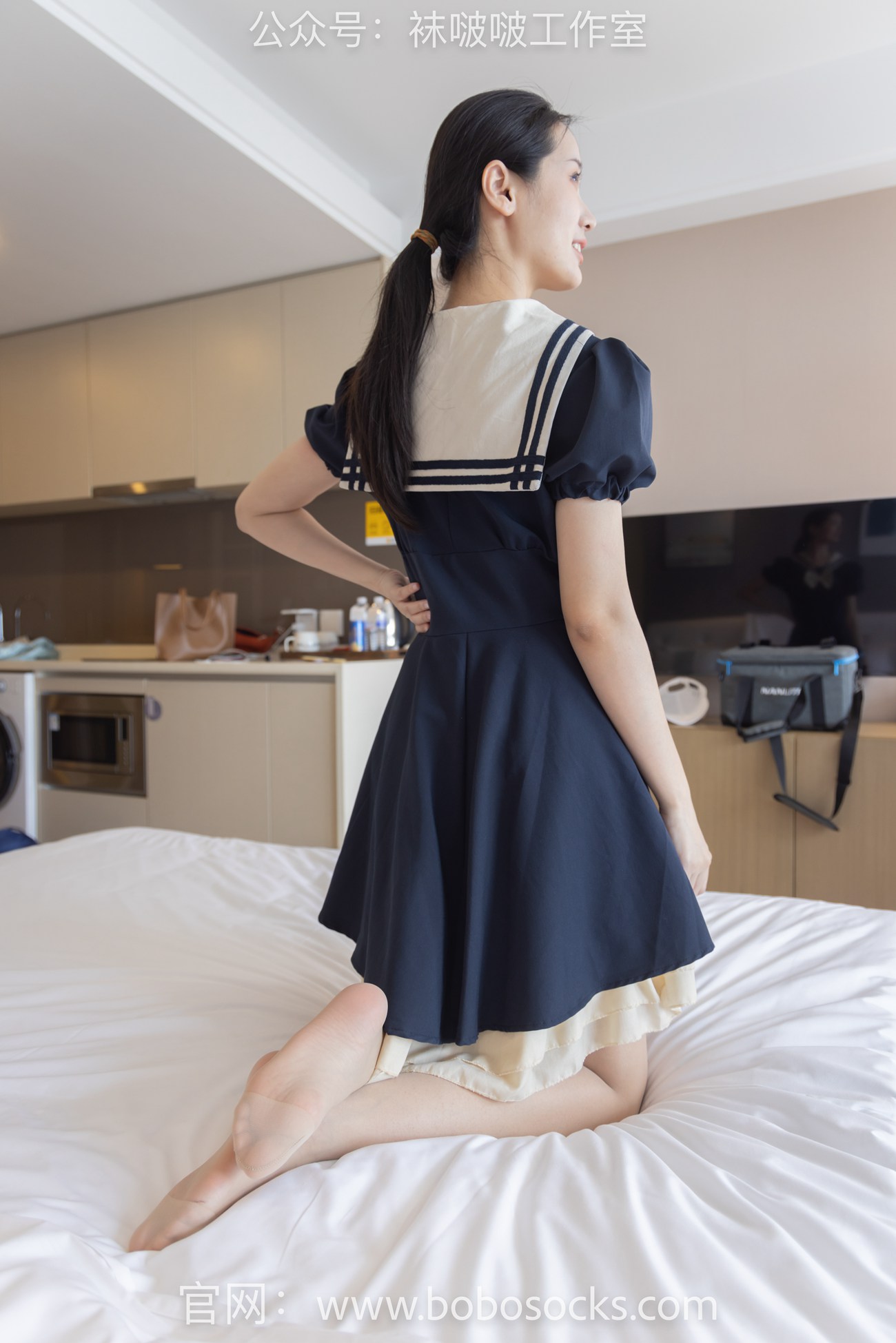 图片[83]-[BoBoSocks袜啵啵]NO.107 小安-平底鞋、白棉袜、肉丝[140P] – 速更版-美库