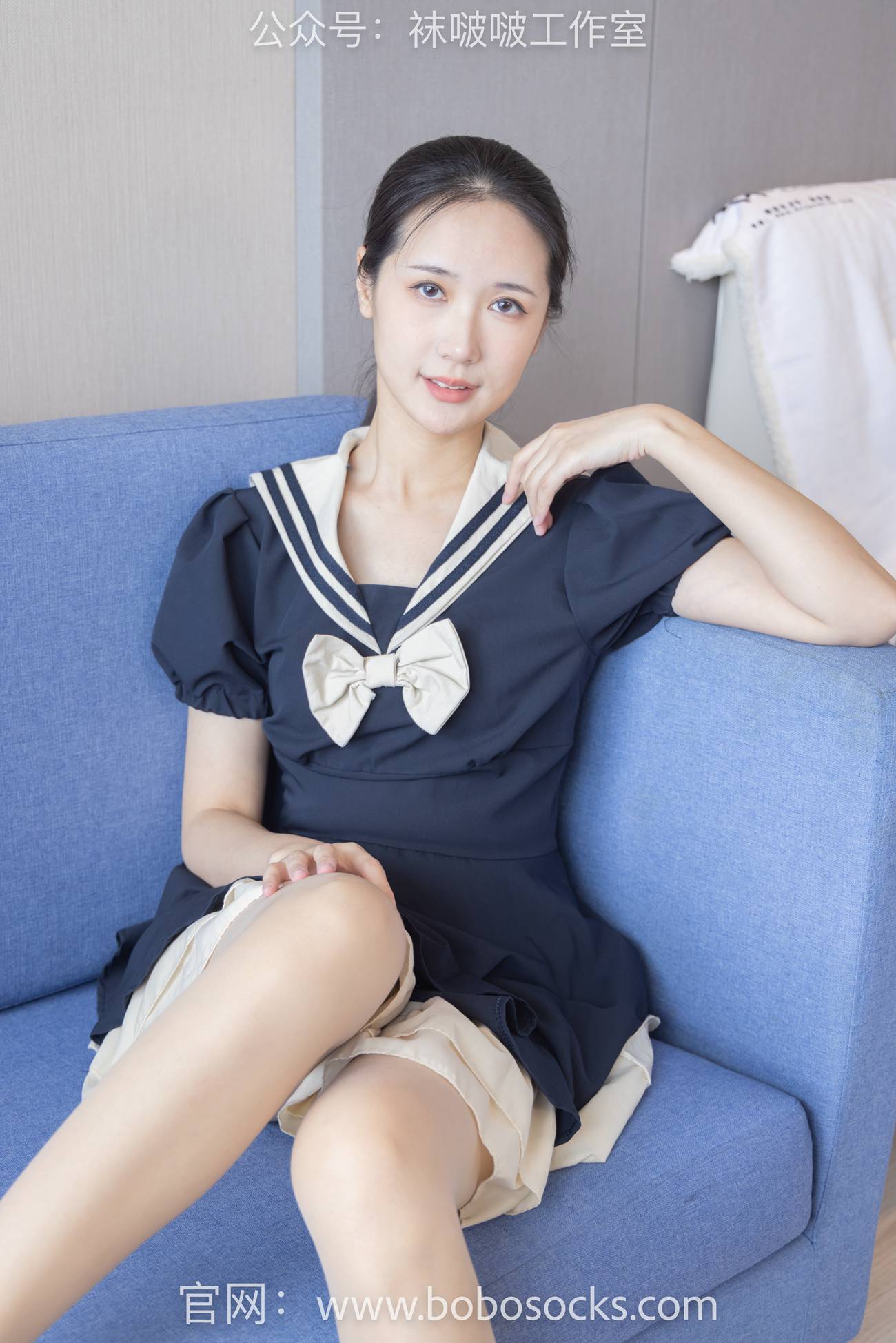 图片[138]-[BoBoSocks袜啵啵]NO.107 小安-平底鞋、白棉袜、肉丝[140P] – 速更版-美库