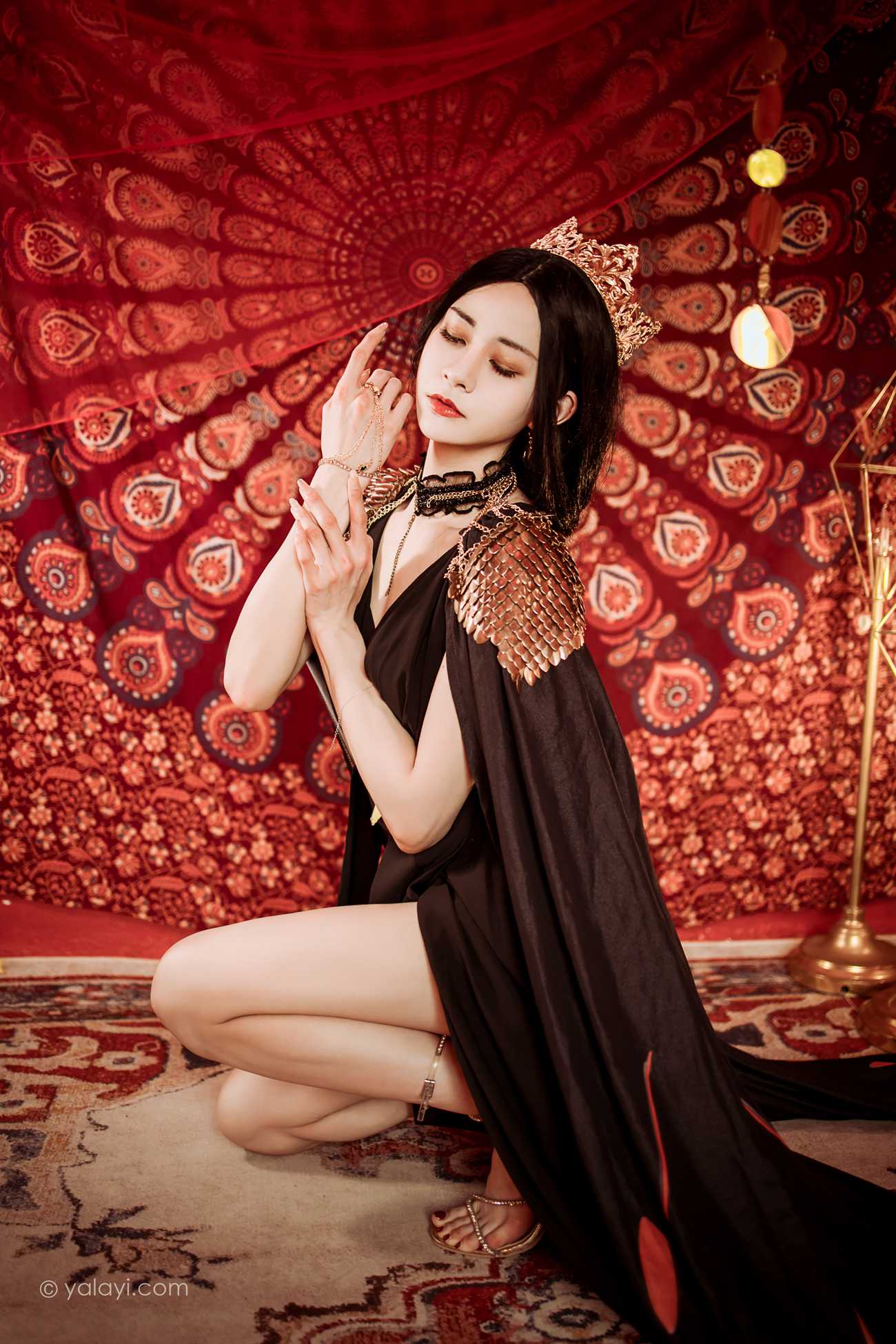 图片[16]-[YALAYI雅拉伊]2022.07.29 NO.957 鬼刀公主 陈若冰[41+1P] – 速更版-美库