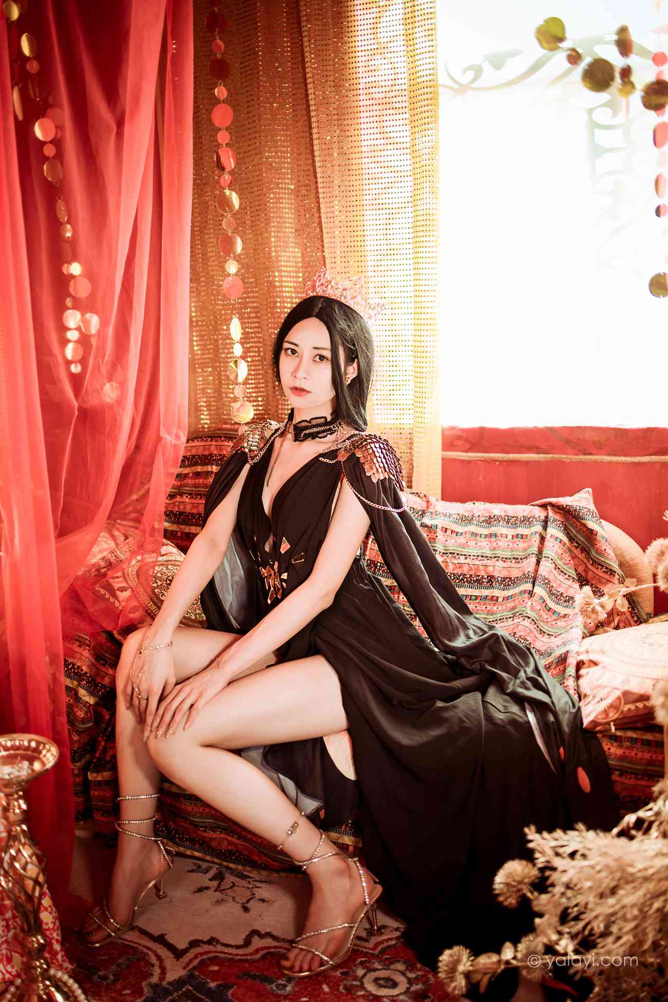 图片[19]-[YALAYI雅拉伊]2022.07.29 NO.957 鬼刀公主 陈若冰[41+1P] – 速更版-美库