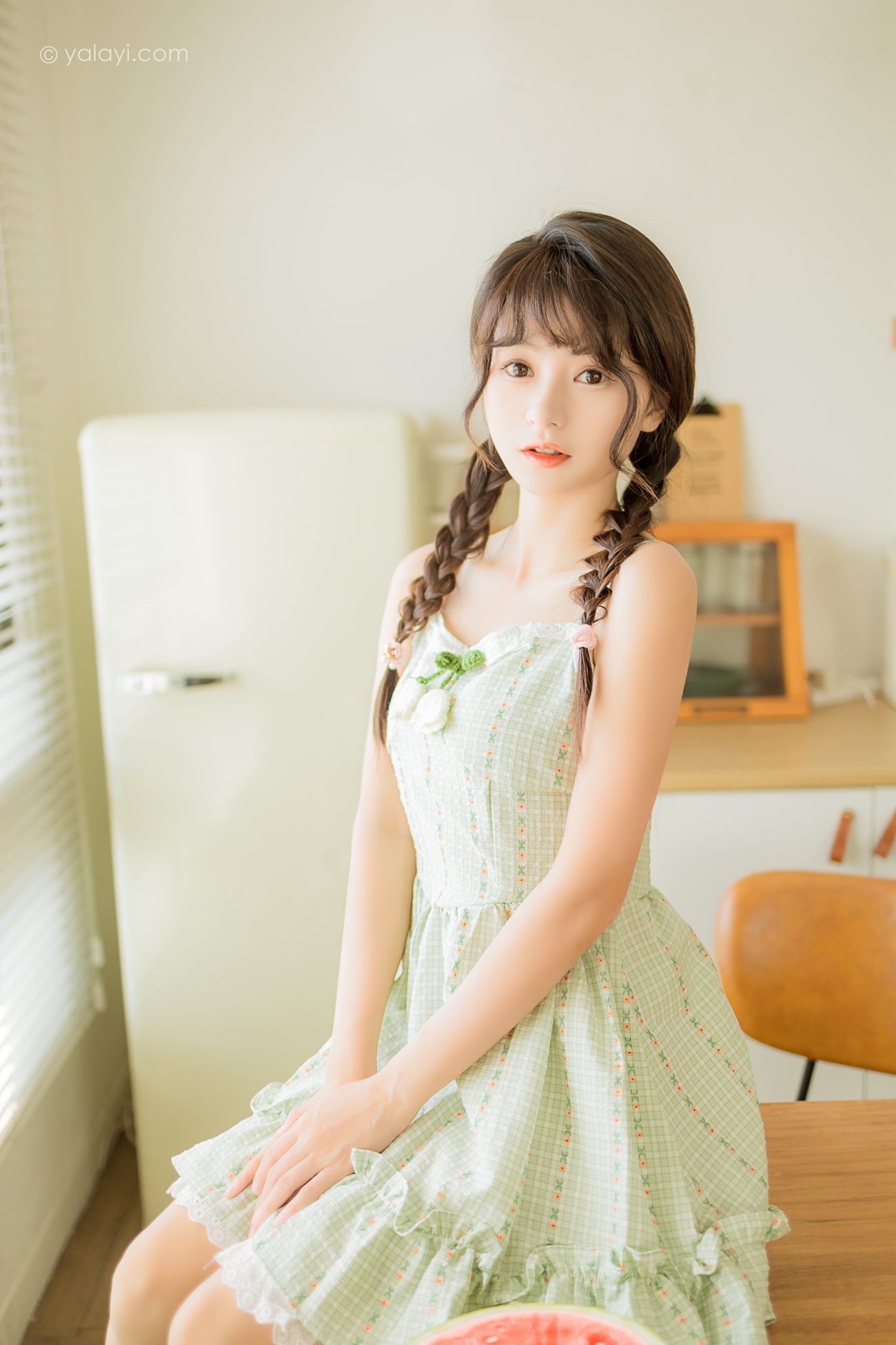 图片[13]-[YALAYI雅拉伊]2022.08.01 NO.958 夏日甜瓜 小亭[41+1P] – 速更版-美库