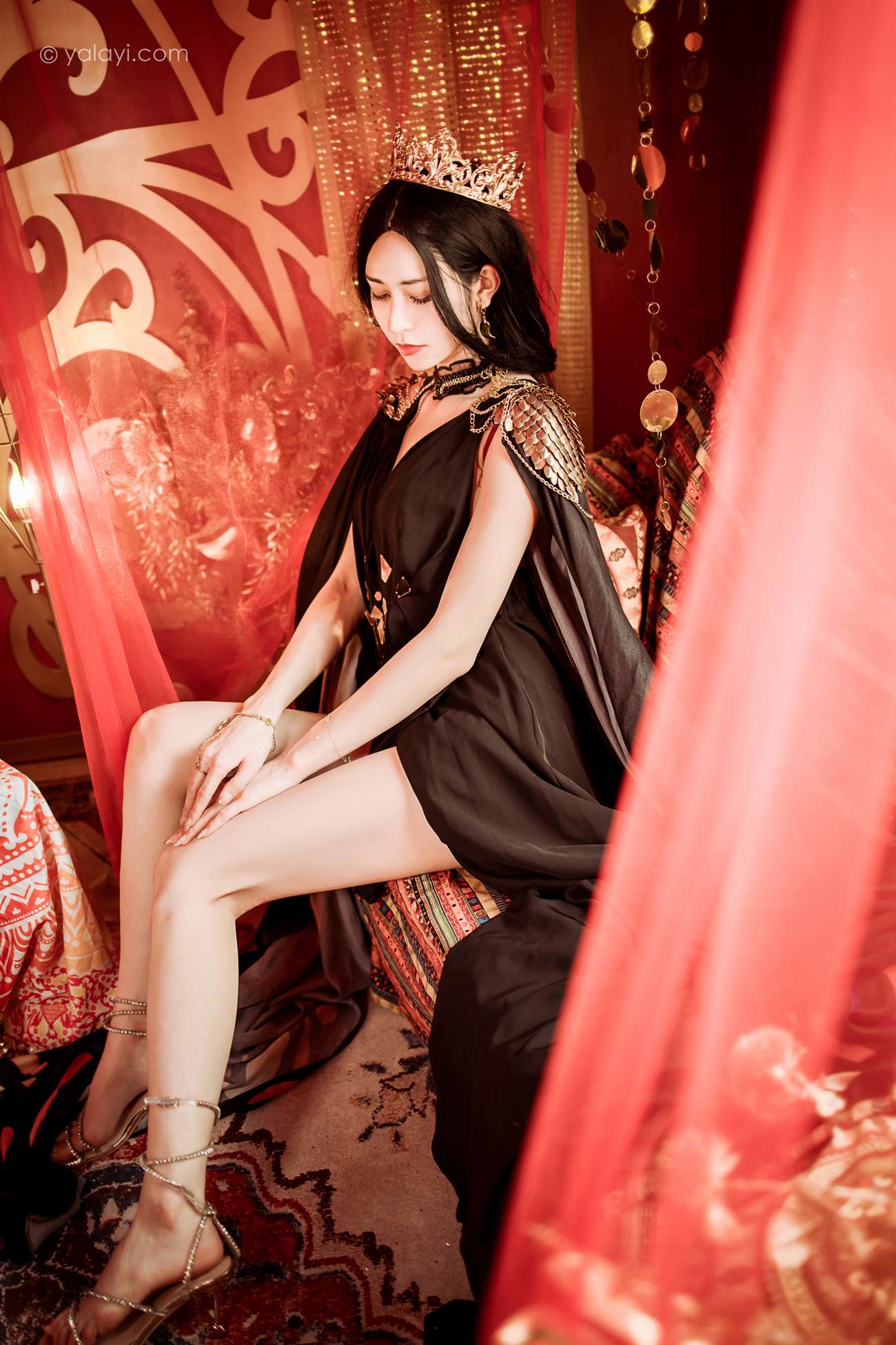 图片[24]-[YALAYI雅拉伊]2022.07.29 NO.957 鬼刀公主 陈若冰[41+1P] – 速更版-美库