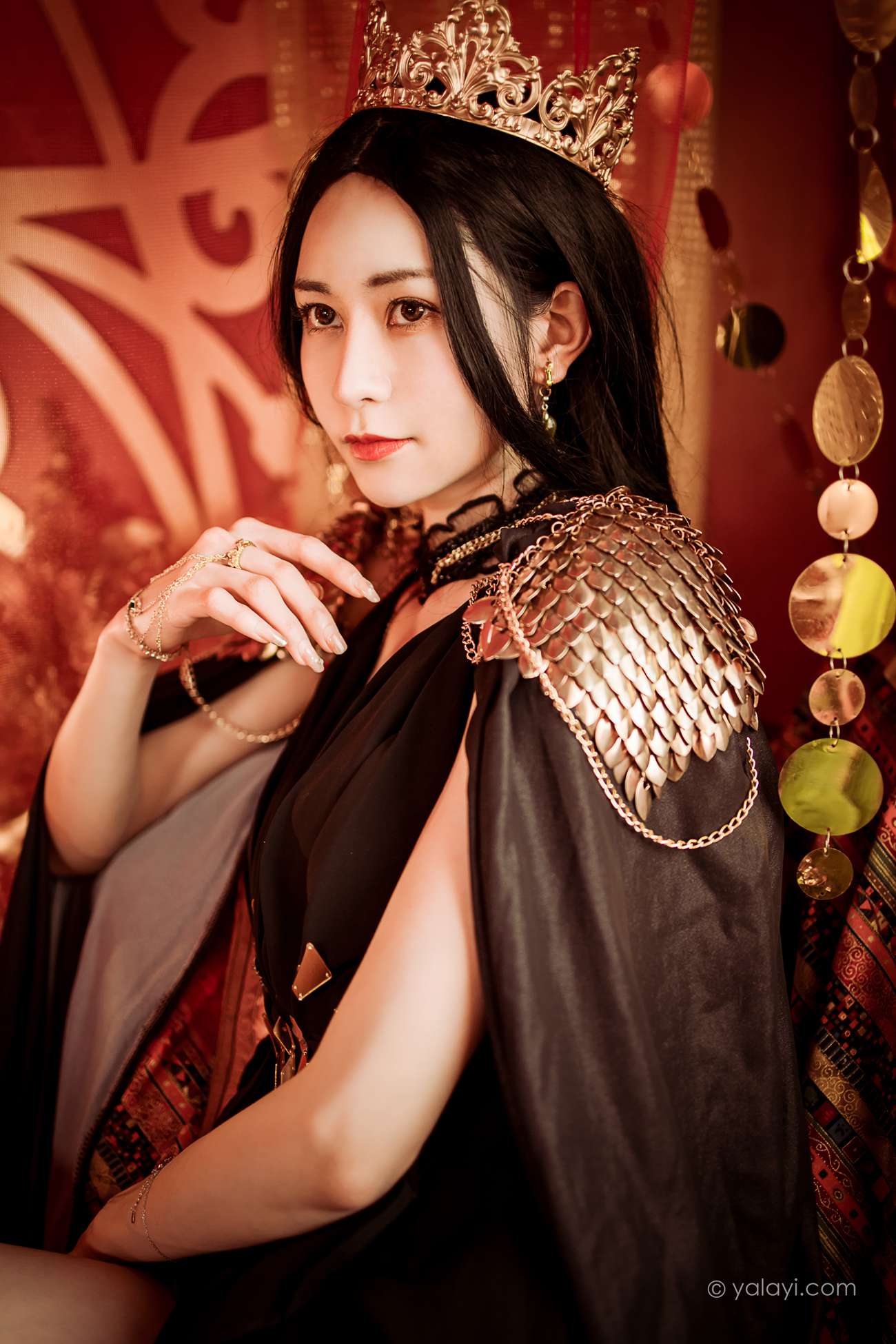 图片[25]-[YALAYI雅拉伊]2022.07.29 NO.957 鬼刀公主 陈若冰[41+1P] – 速更版-美库