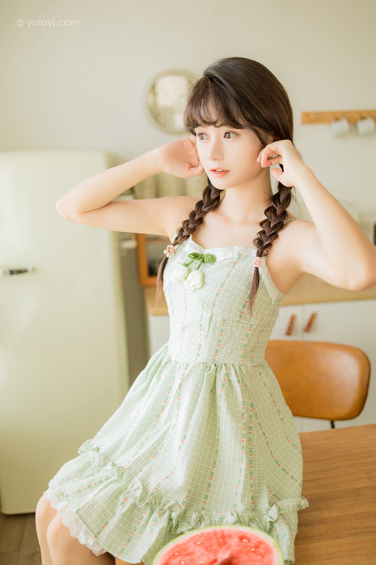 图片[14]-[YALAYI雅拉伊]2022.08.01 NO.958 夏日甜瓜 小亭[41+1P] – 速更版-美库