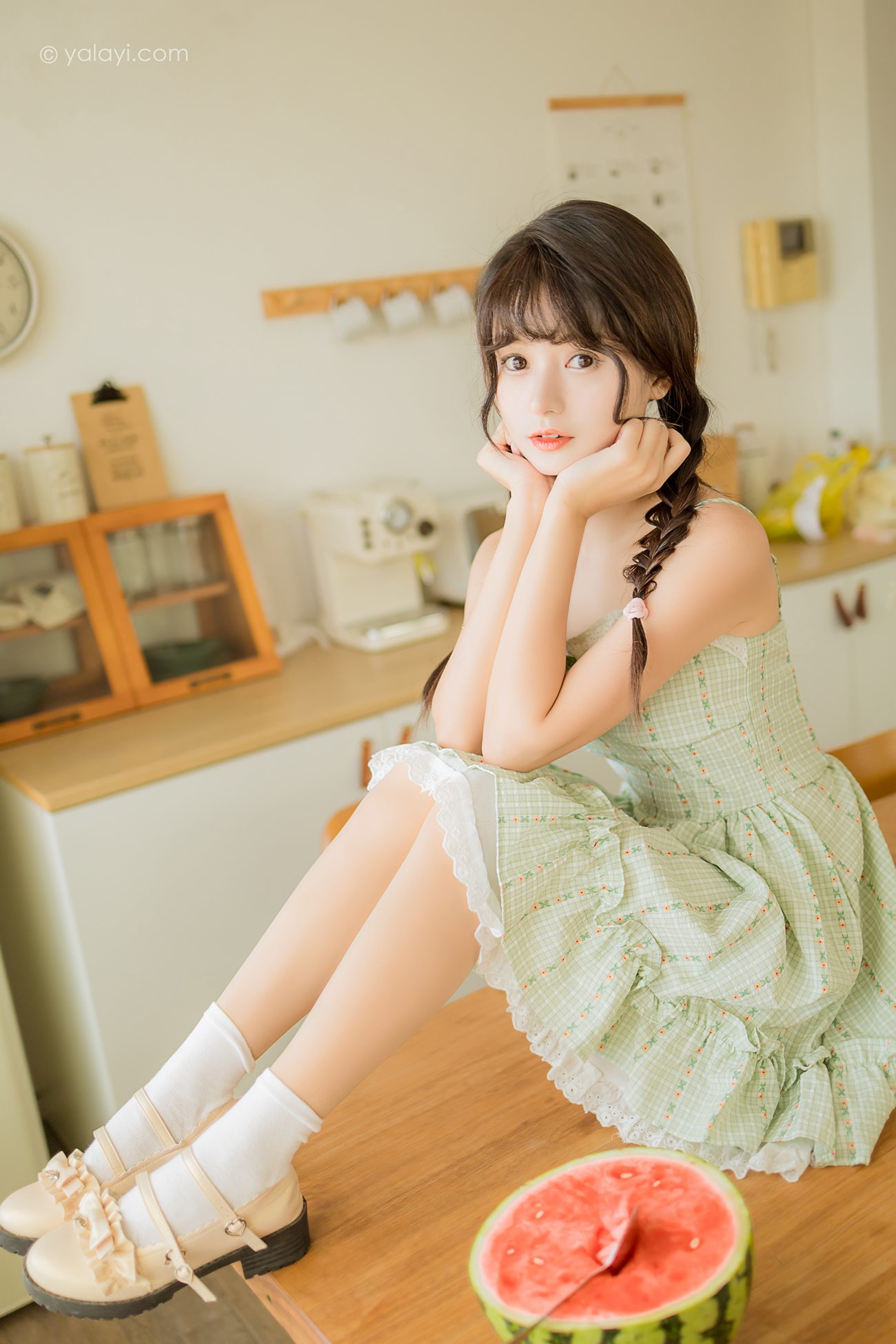 图片[18]-[YALAYI雅拉伊]2022.08.01 NO.958 夏日甜瓜 小亭[41+1P] – 速更版-美库