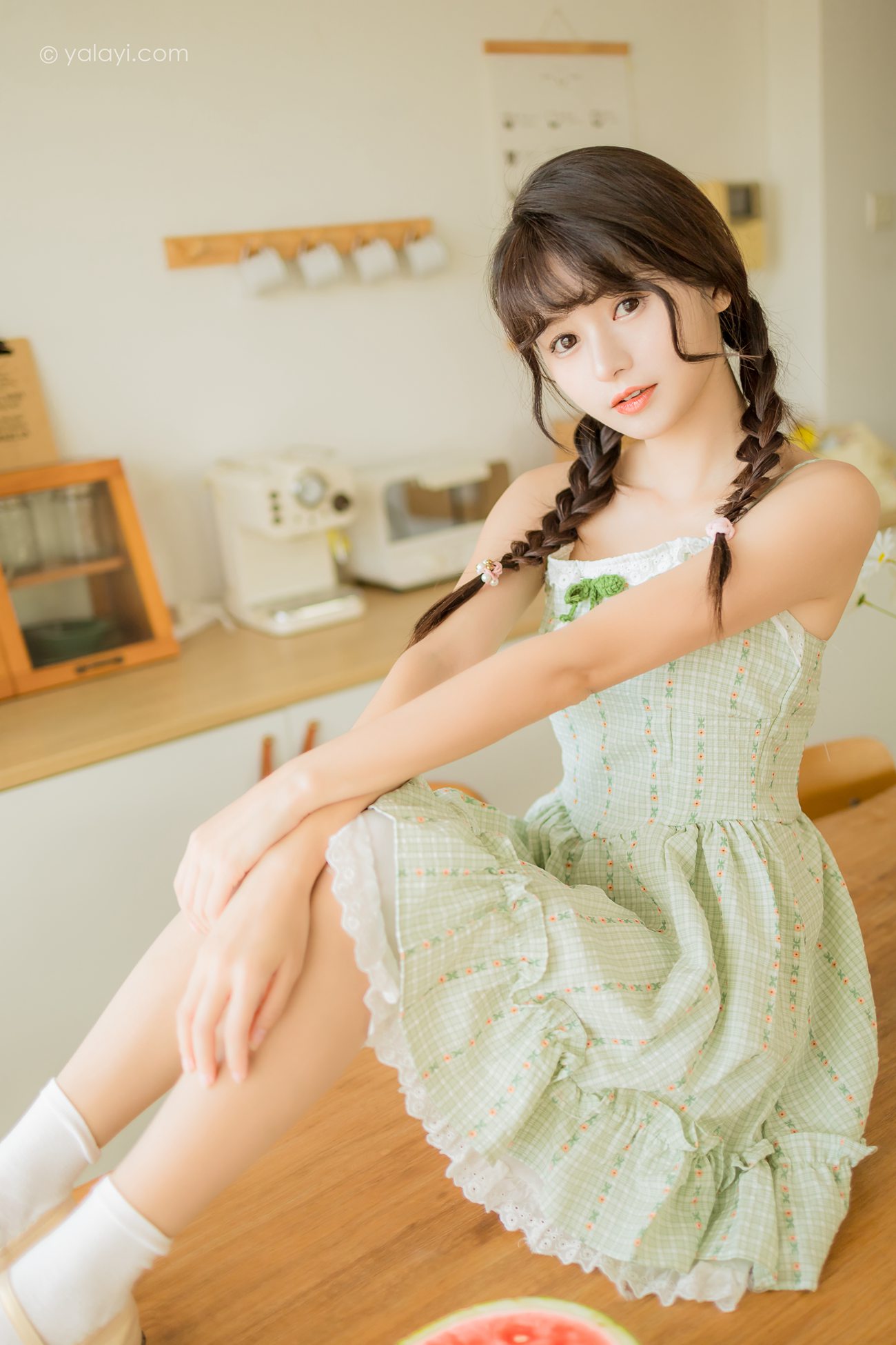 图片[19]-[YALAYI雅拉伊]2022.08.01 NO.958 夏日甜瓜 小亭[41+1P] – 速更版-美库