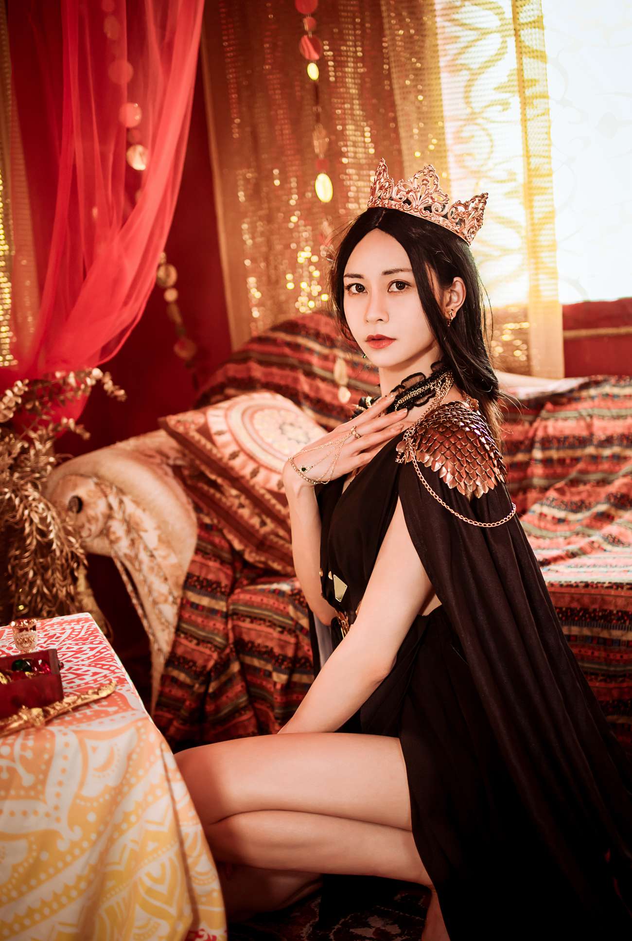 图片[37]-[YALAYI雅拉伊]2022.07.29 NO.957 鬼刀公主 陈若冰[41+1P] – 速更版-美库