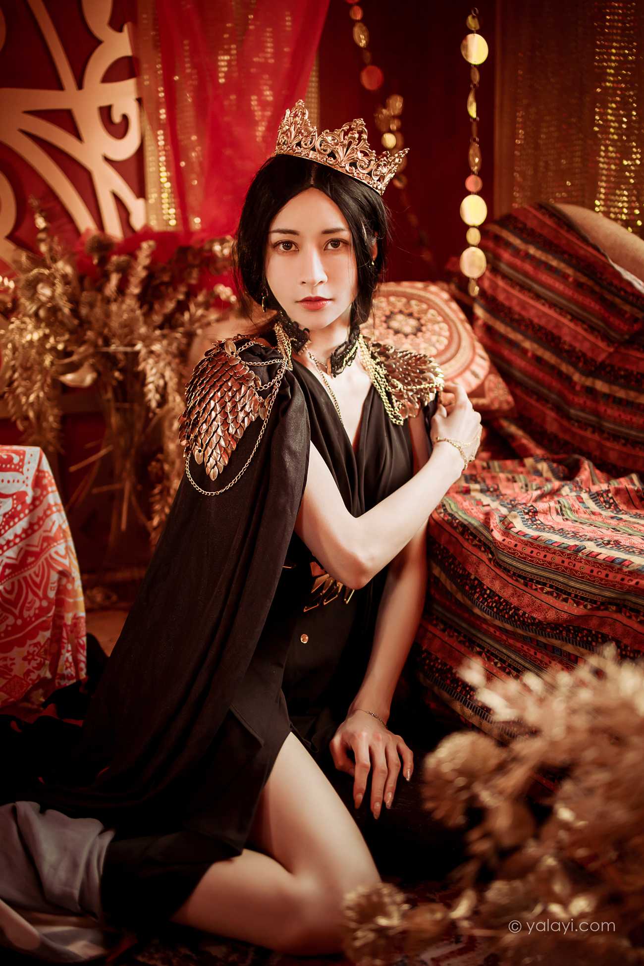 图片[38]-[YALAYI雅拉伊]2022.07.29 NO.957 鬼刀公主 陈若冰[41+1P] – 速更版-美库