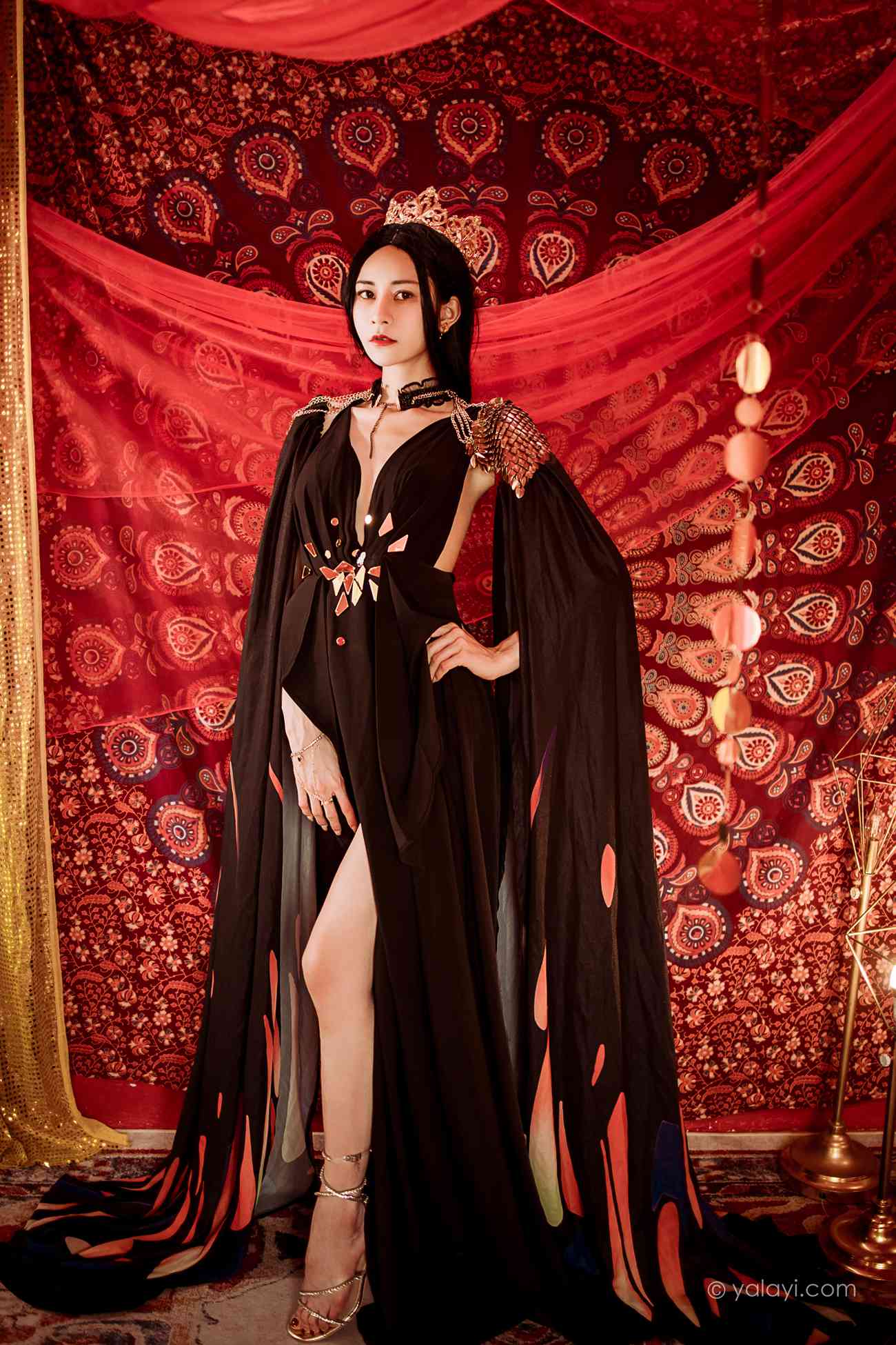 图片[42]-[YALAYI雅拉伊]2022.07.29 NO.957 鬼刀公主 陈若冰[41+1P] – 速更版-美库