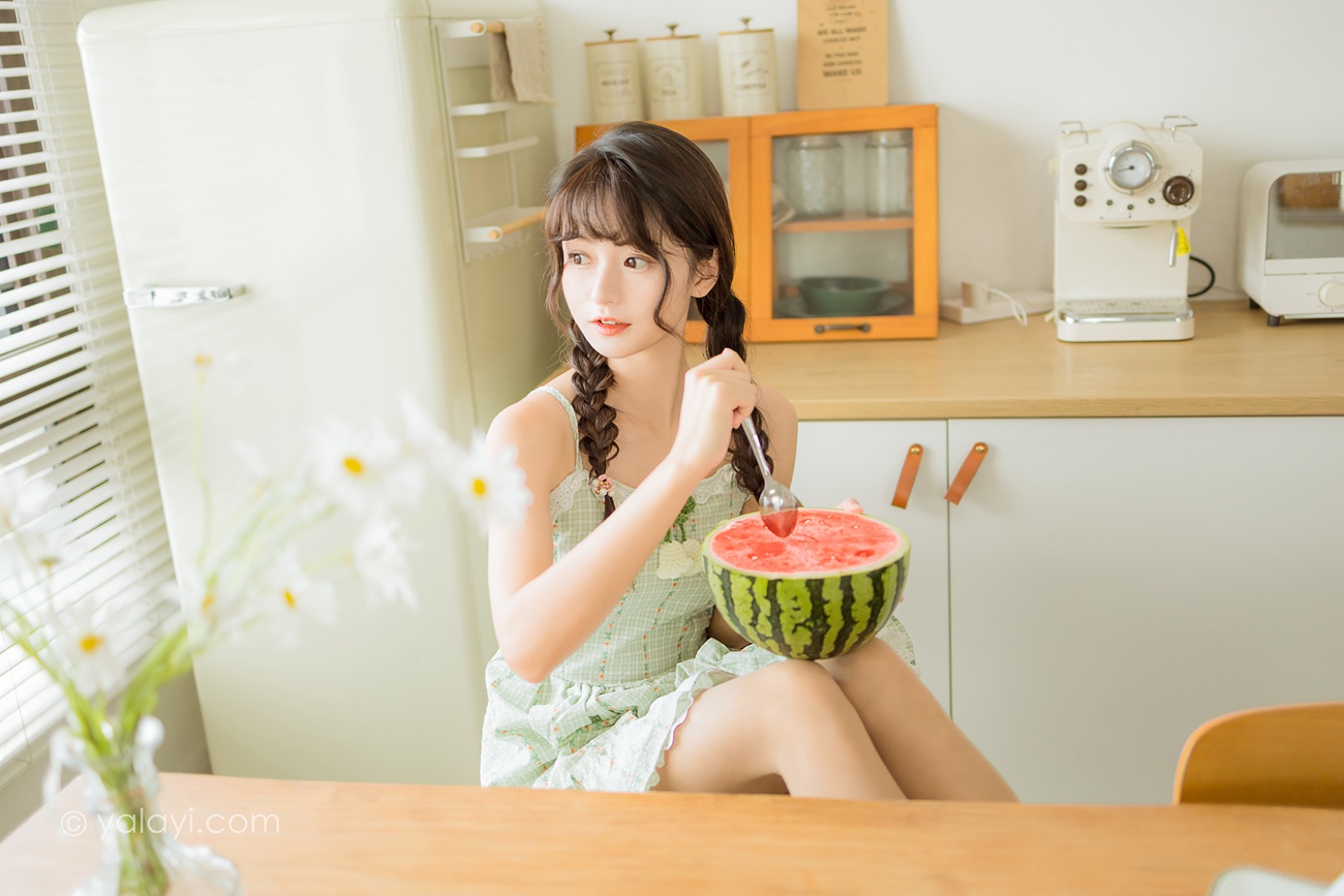 图片[43]-[YALAYI雅拉伊]2022.08.01 NO.958 夏日甜瓜 小亭[41+1P] – 速更版-美库