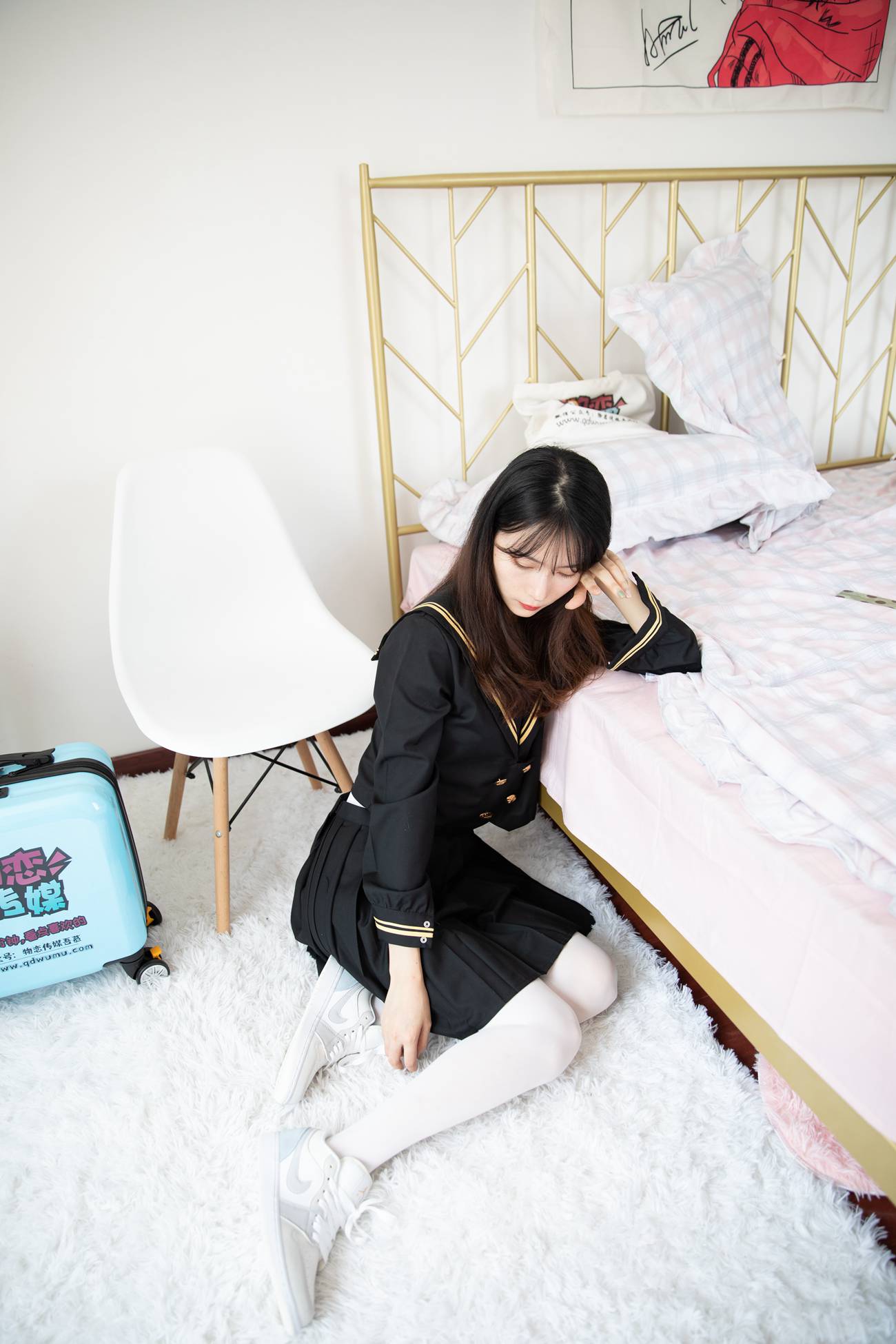 图片[15]-物恋传媒 NO.493 猫耳-金色深蓝[159P] – 速更版-美库