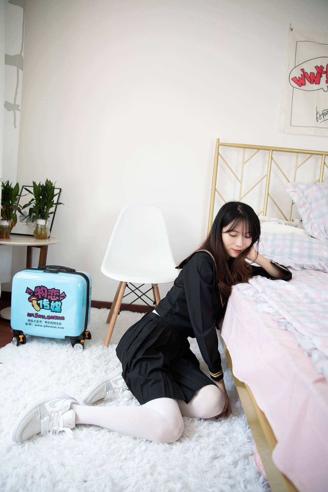 图片[20]-物恋传媒 NO.493 猫耳-金色深蓝[159P] – 速更版-美库