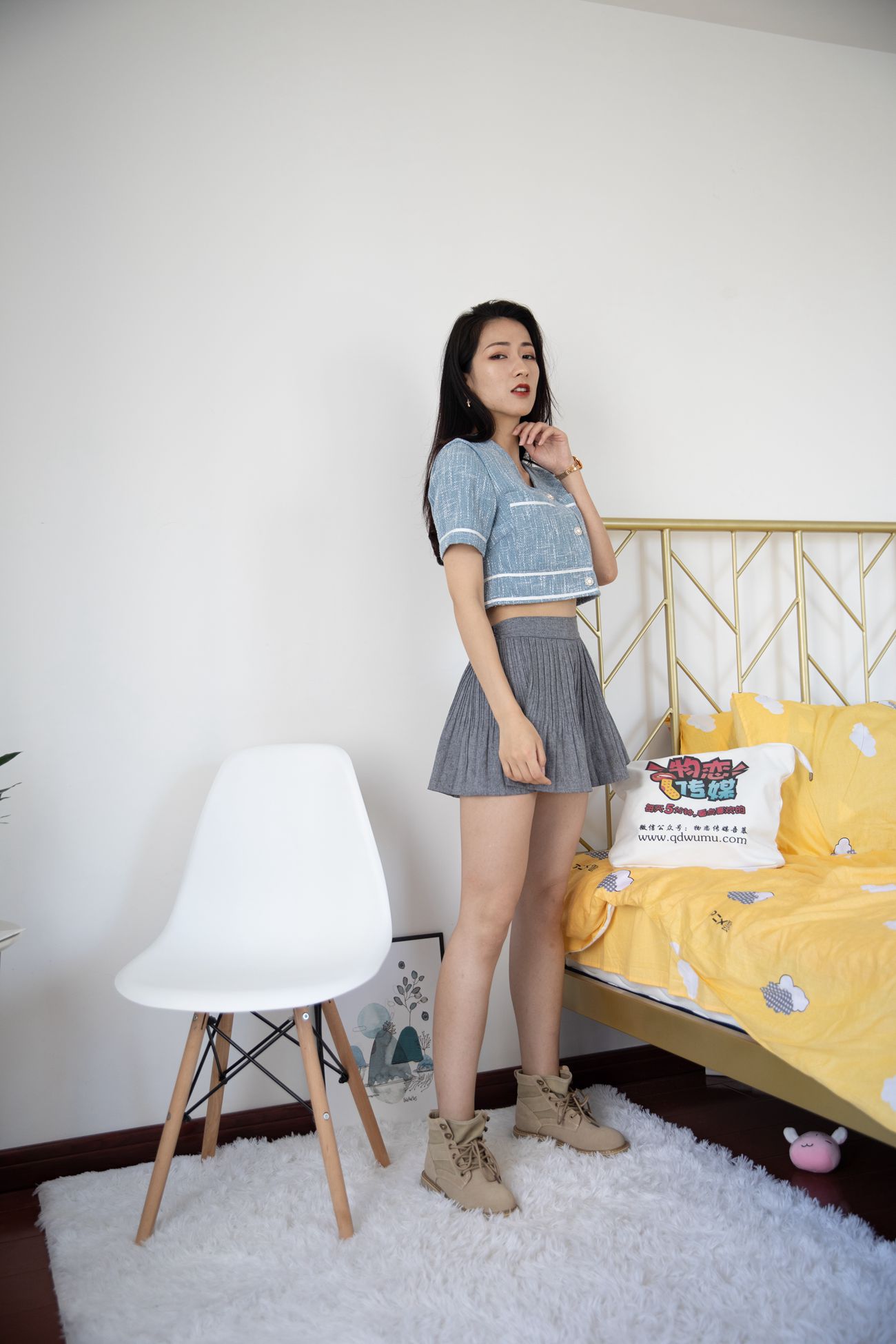 图片[23]-物恋传媒 NO.494 小茶-浅蓝[151P] – 速更版-美库