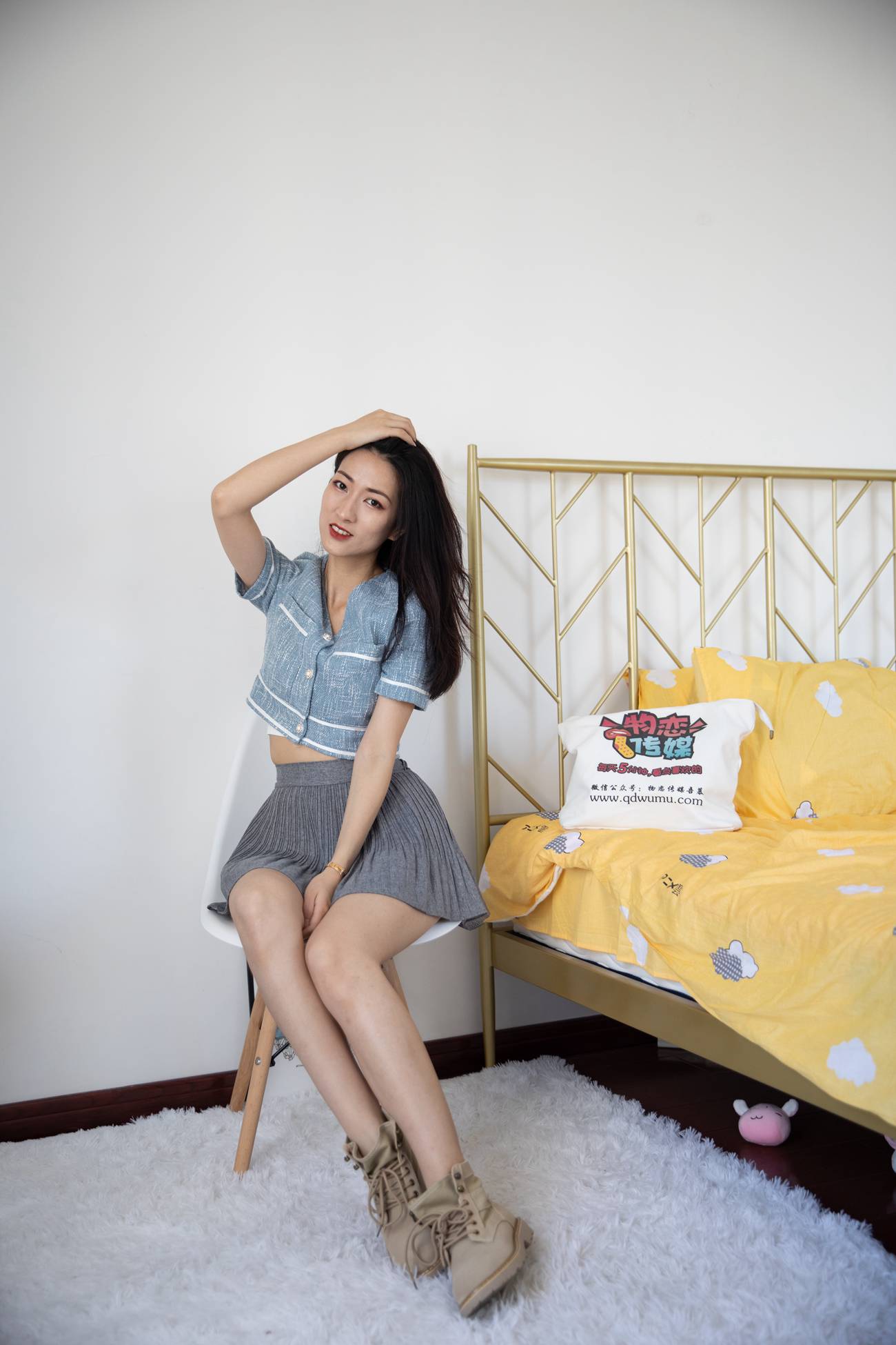 图片[153]-物恋传媒 NO.494 小茶-浅蓝[151P] – 速更版-美库