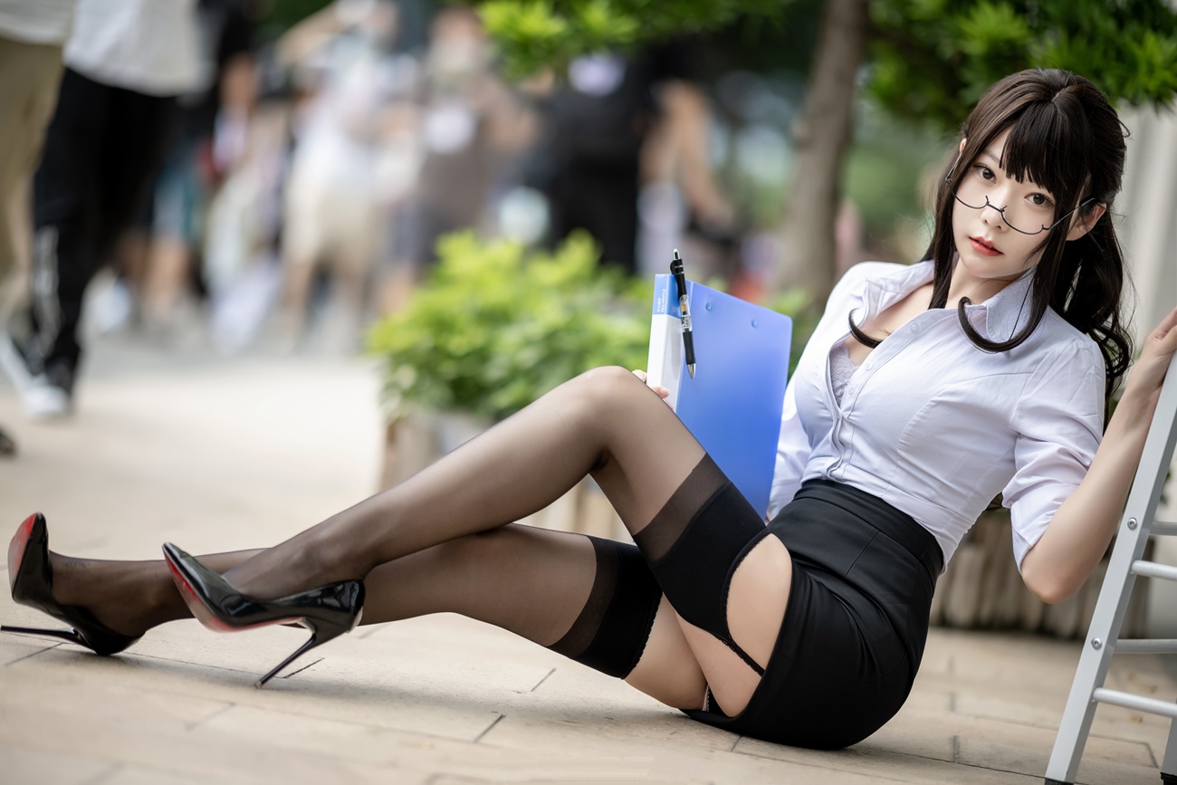 图片[19]-香草喵露露写真 – 丝袜西装诱惑 [25P] – 速更版-美库