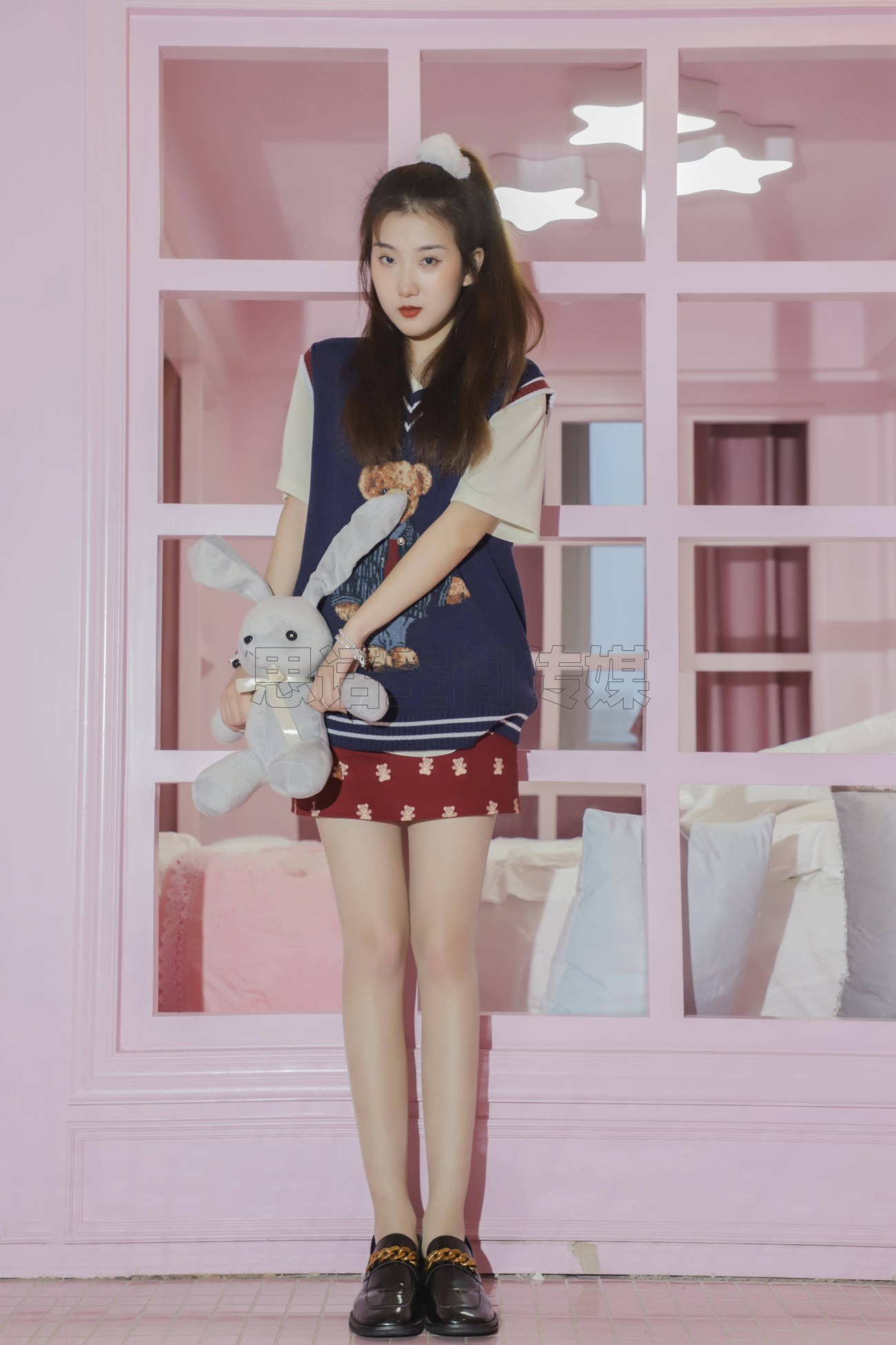 图片[27]-[SiHua思话]SJ057 露露 甜心学苑风[50P] – 速更版-美库