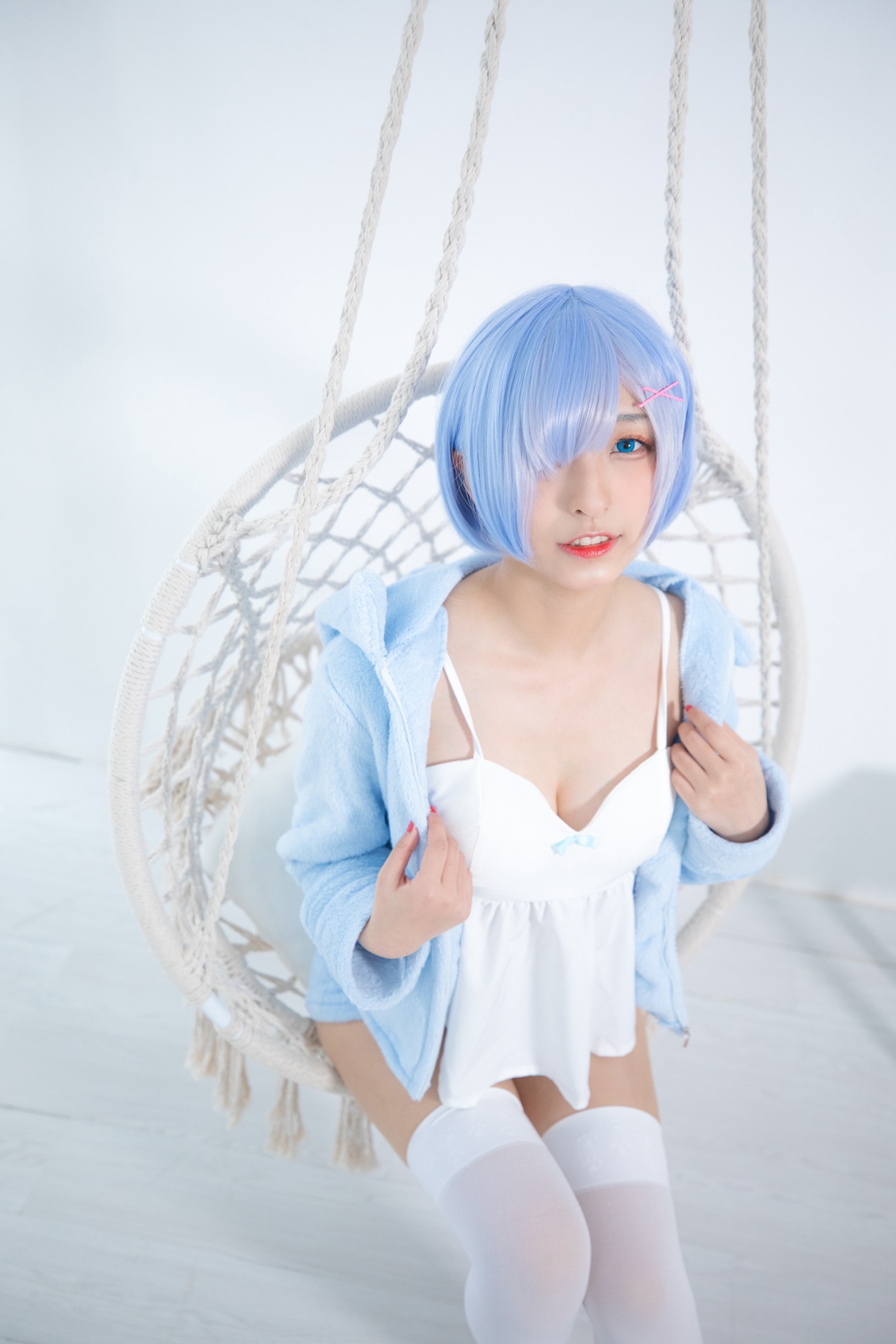 图片[38]-神楽板真冬 – 白丝蕾姆[150P] – 速更版-美库