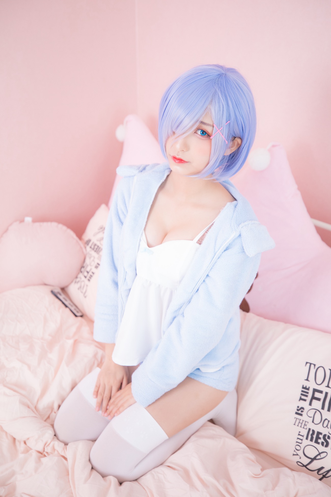 图片[97]-神楽板真冬 – 白丝蕾姆[150P] – 速更版-美库