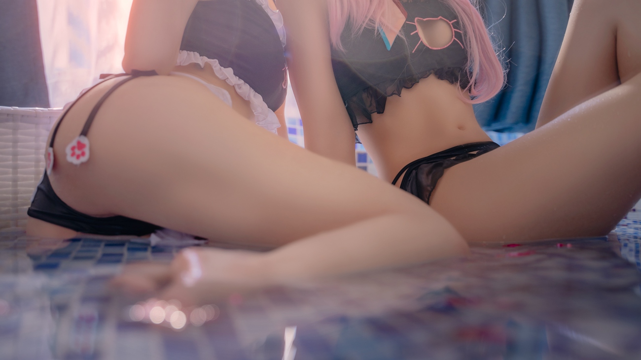 图片[20]-可可老师 – 夏日双子[21P] – 速更版-美库