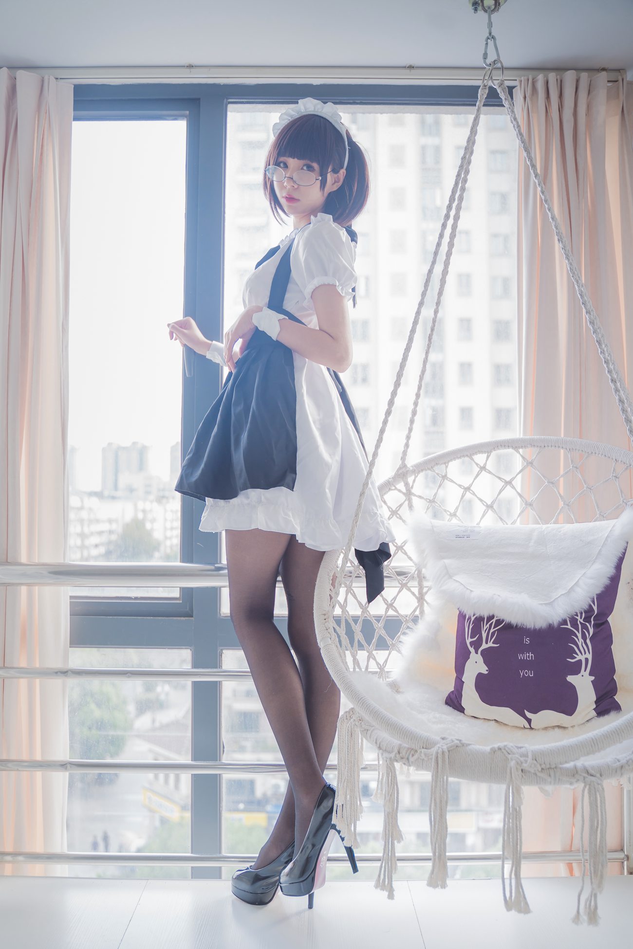 图片[17]-网紅Coser@西园寺南歌 嘿丝女仆 [34P] – 速更版-美库