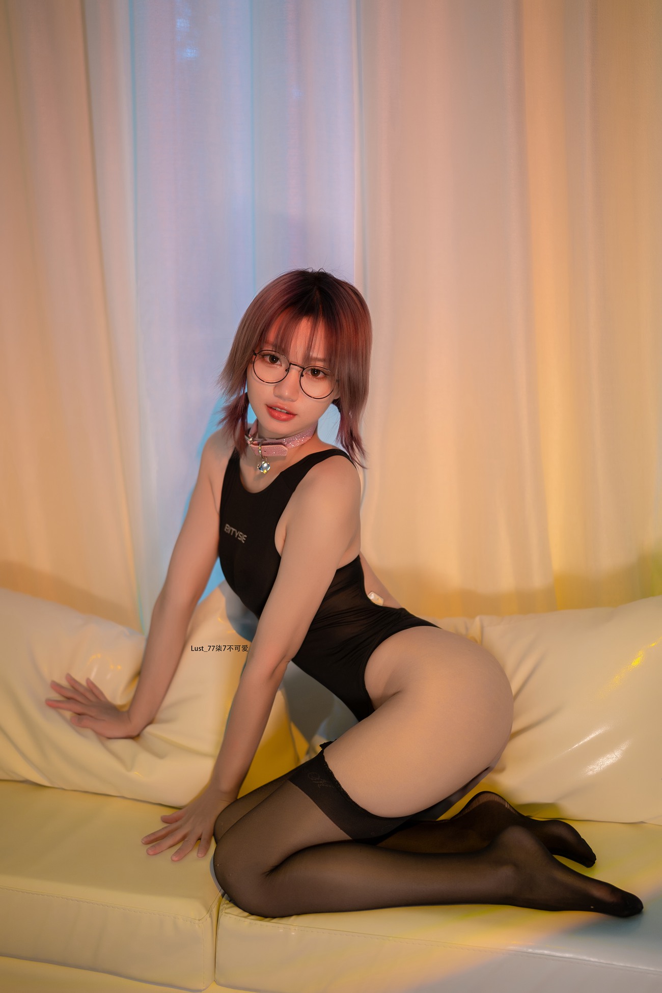 图片[10]-网紅Coser@柒柒要乖哦 竞泳水着 [22P] – 速更版-美库